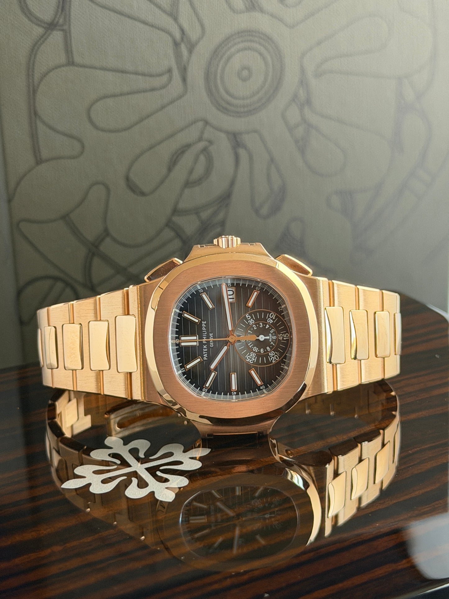 Patek Philippe Nautilus - Ref 5980/1R-001 - Rose Gold - Year 2016