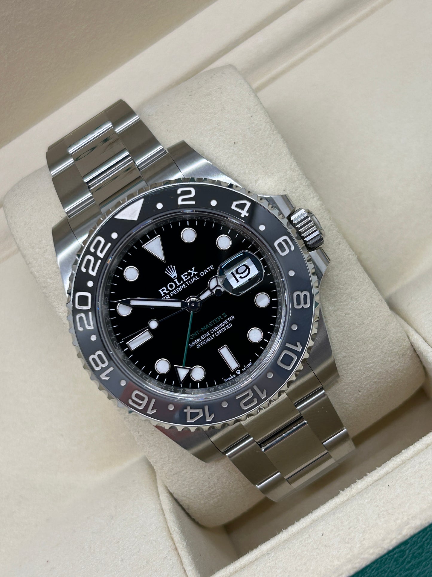 Rolex GMT-Master II - Bruce - Ref 126710GRNR - Year 2025