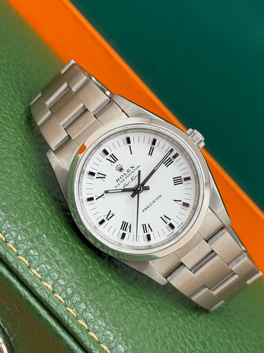 Rolex Air-King - Ref.14000 - White Dial - Year 2006