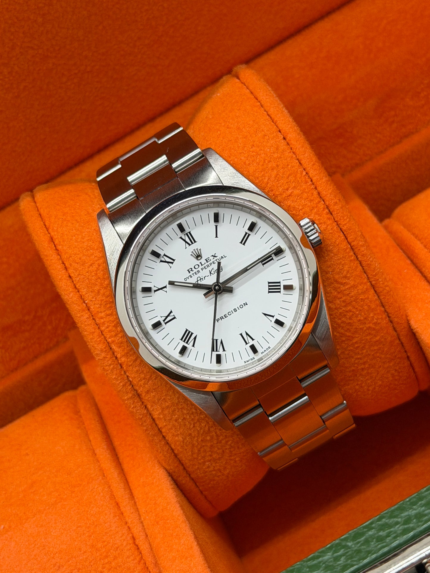 Rolex Air-King - Ref.14000 - White Dial - Year 2006