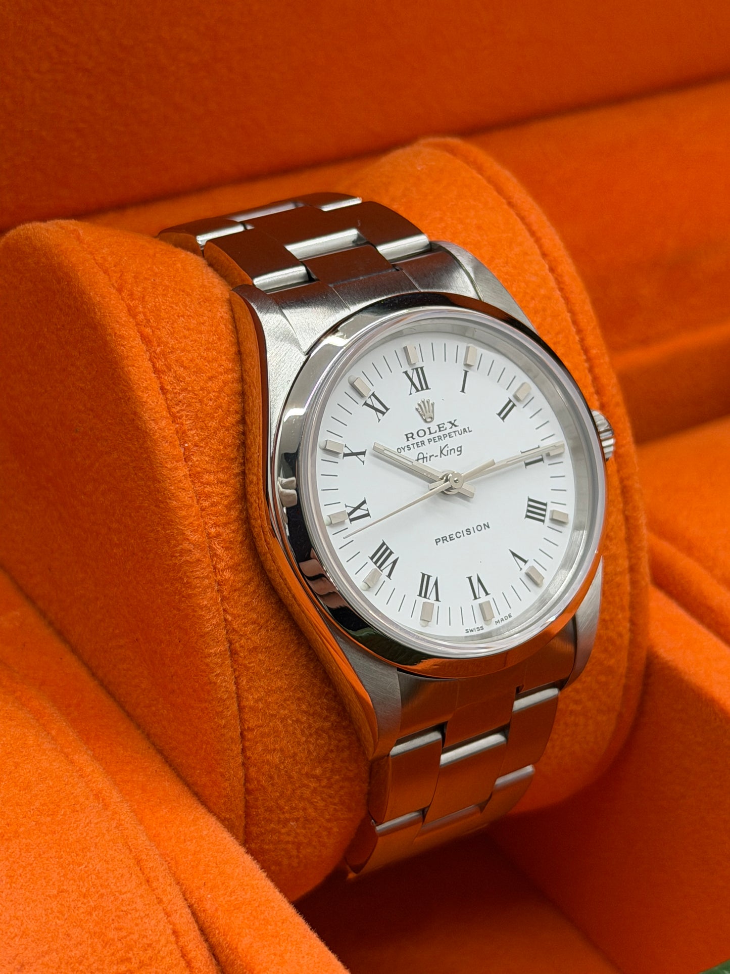 Rolex Air-King - Ref.14000 - White Dial - Year 2006