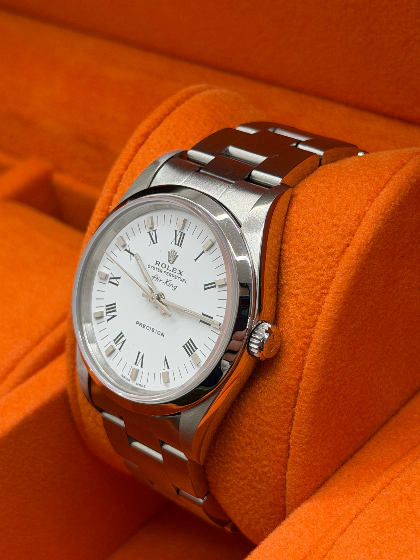 Rolex Air-King - Ref.14000 - White Dial - Year 2006