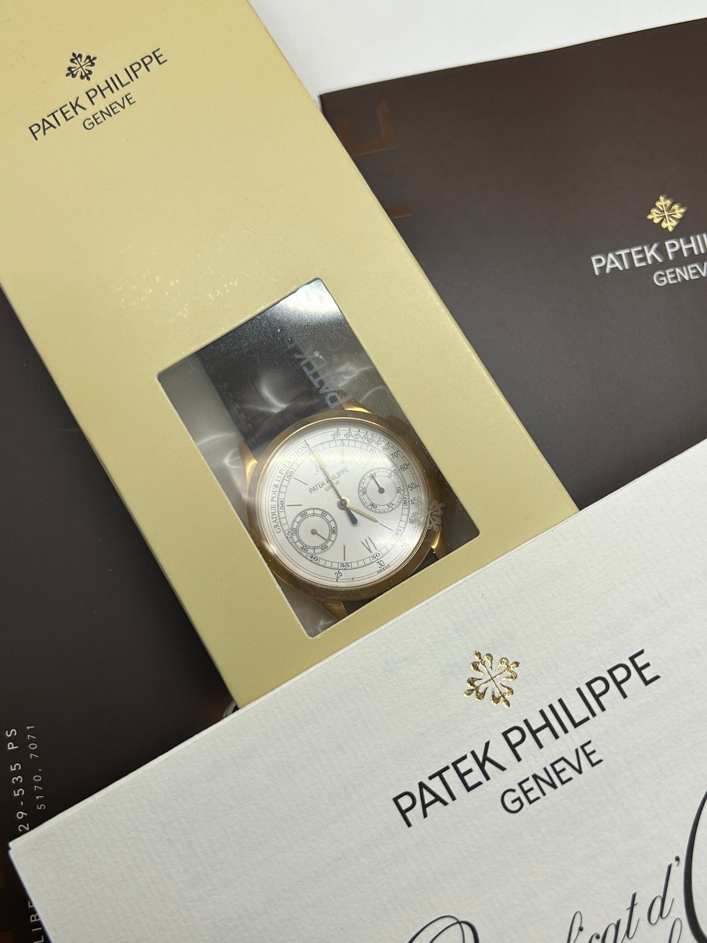Patek Philippe Chronograph - Ref 5170J-001 -18Kt Yellow Gold - Year 2012 - Factory Sealed