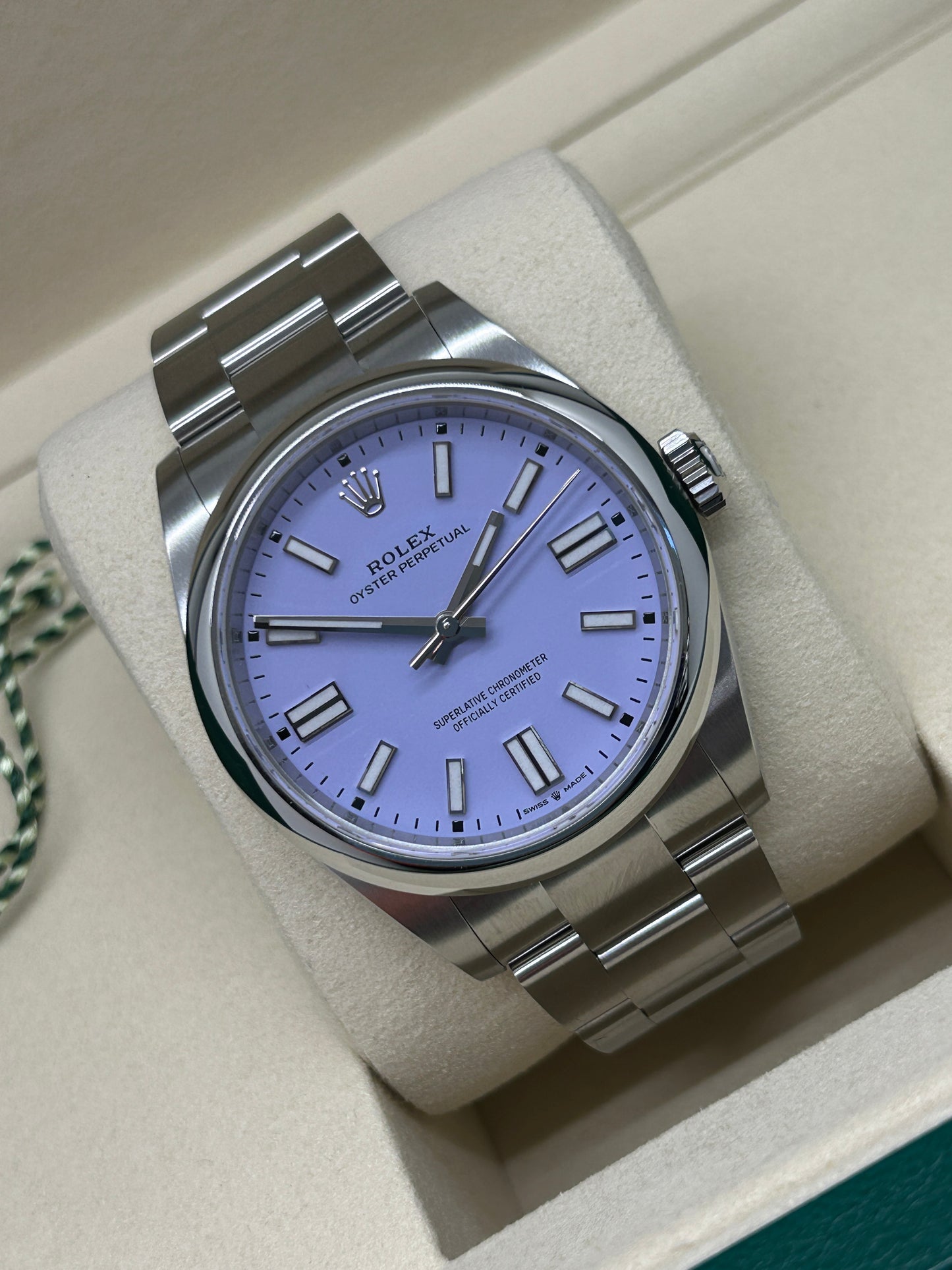 Rolex Oyster Perpetual 41 Lavander Ref. 134300 - New 2025