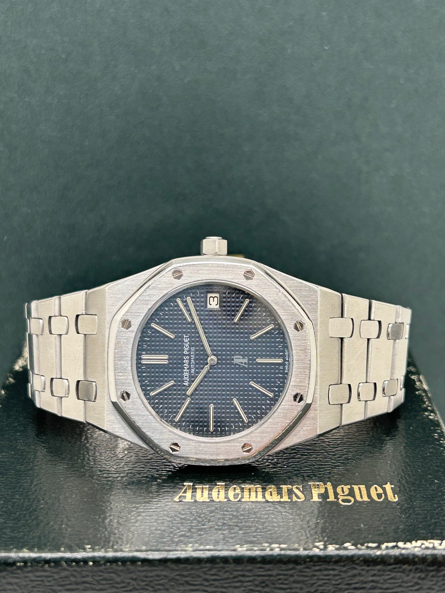Audemars Piguet Royal Oak Jumbo 39mm Ref 5402ST - Year 1974 - AP Extract + Official Service
