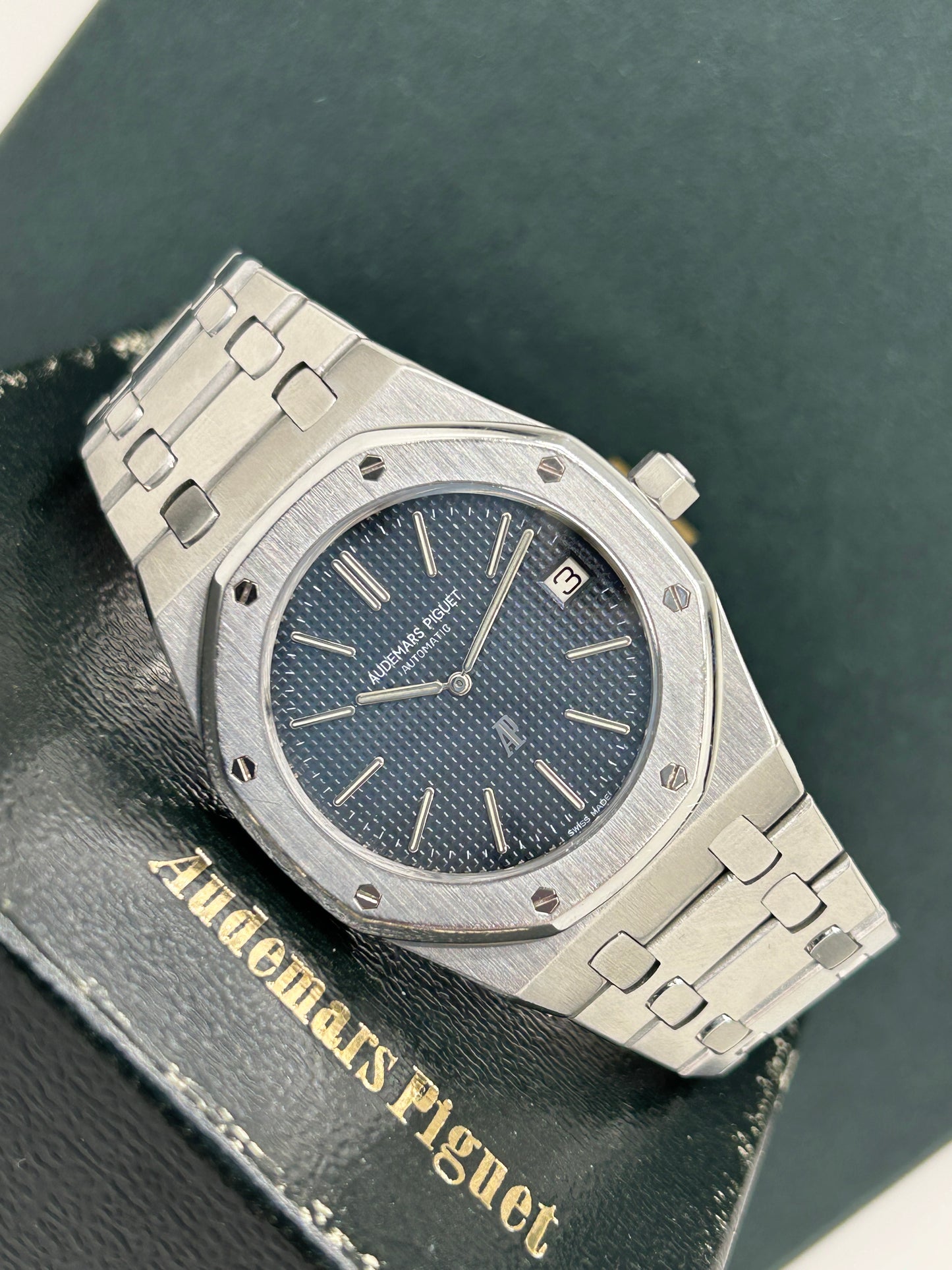 Audemars Piguet Royal Oak Jumbo 39mm Ref 5402ST - Year 1974 - AP Extract + Official Service