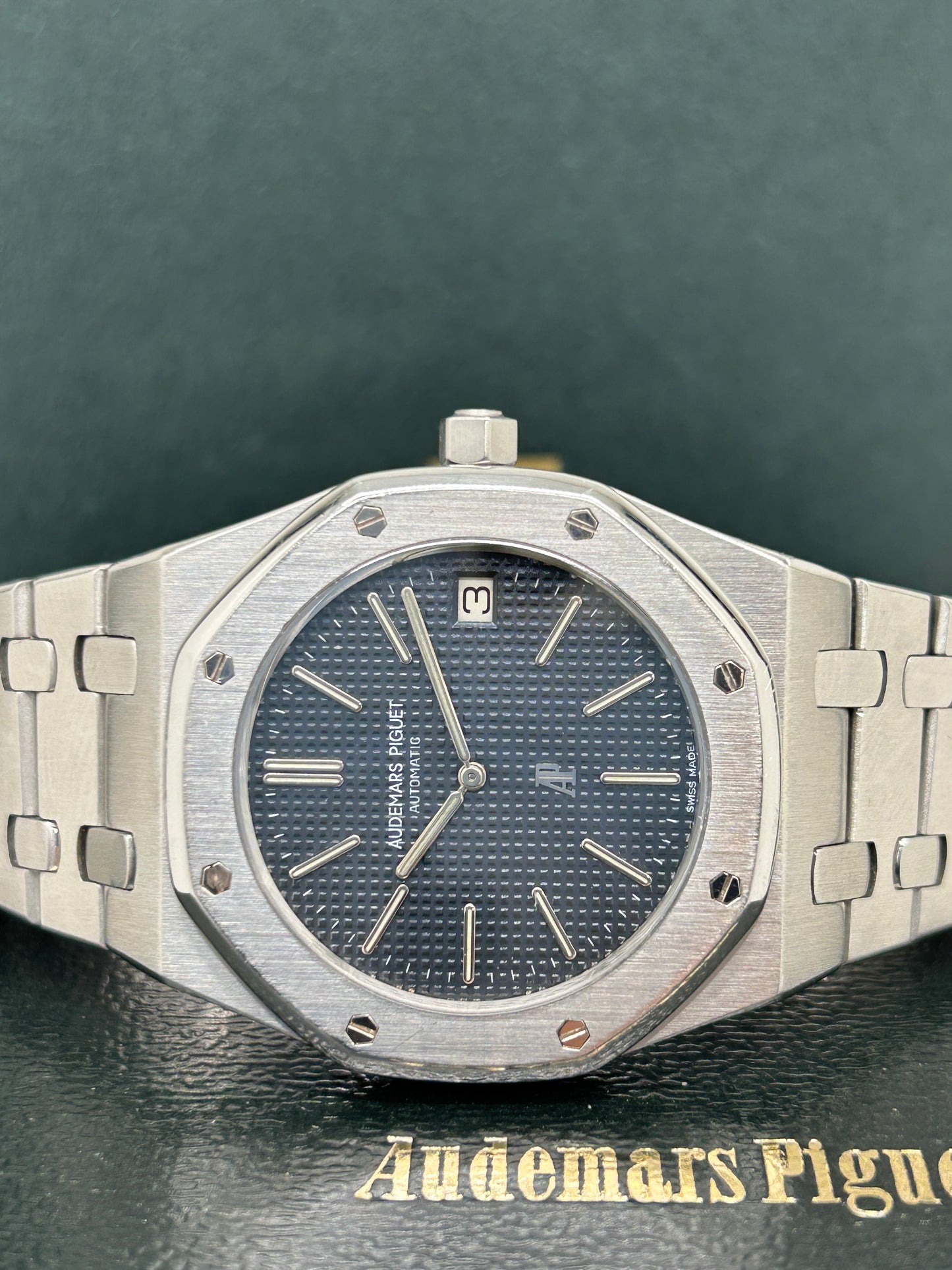 Audemars Piguet Royal Oak Jumbo 39mm Ref 5402ST - Year 1974 - AP Extract + Official Service