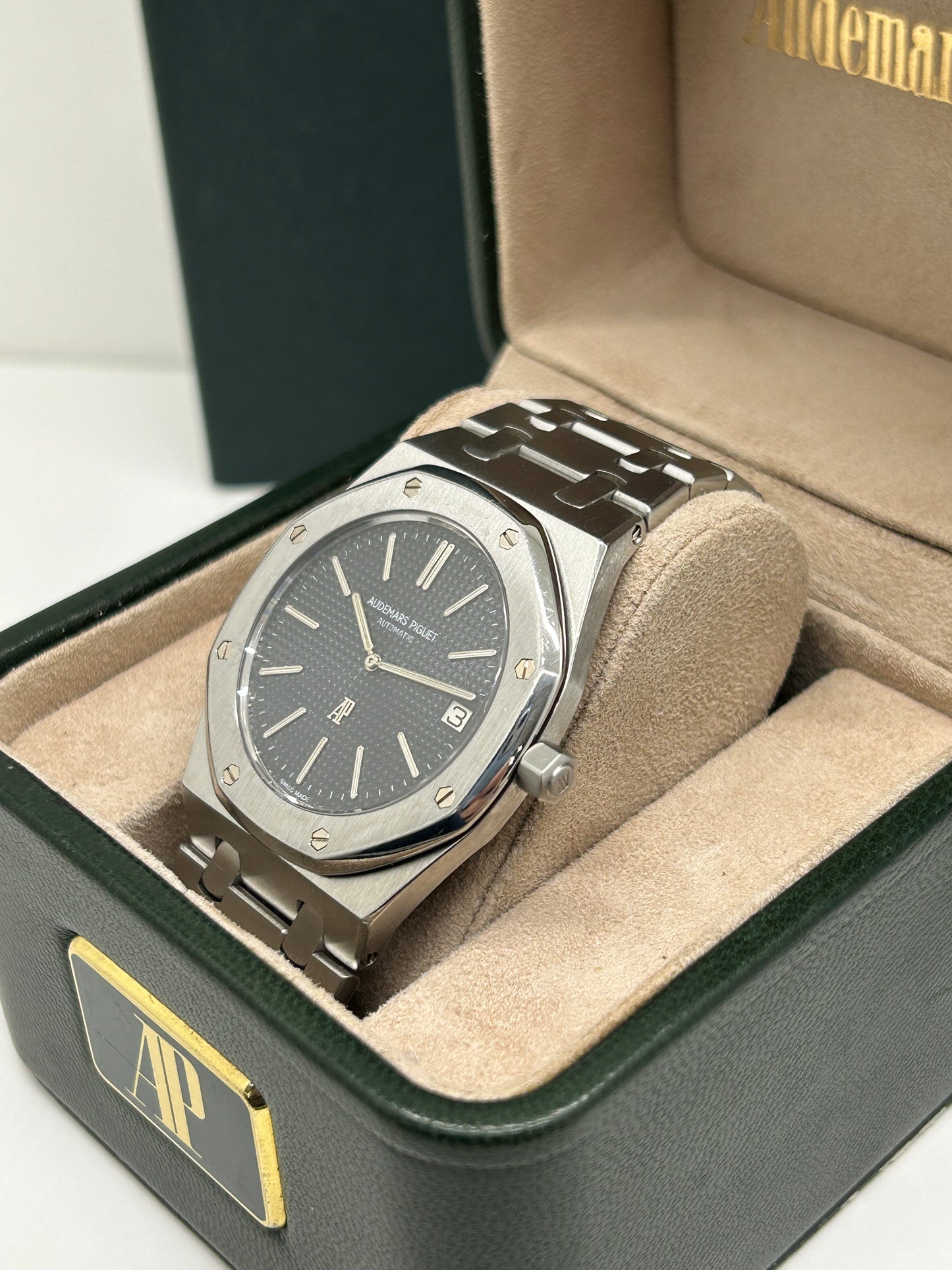 Audemars Piguet Royal Oak Jumbo 39mm Ref 5402ST - Year 1974 - AP Extract + Official Service