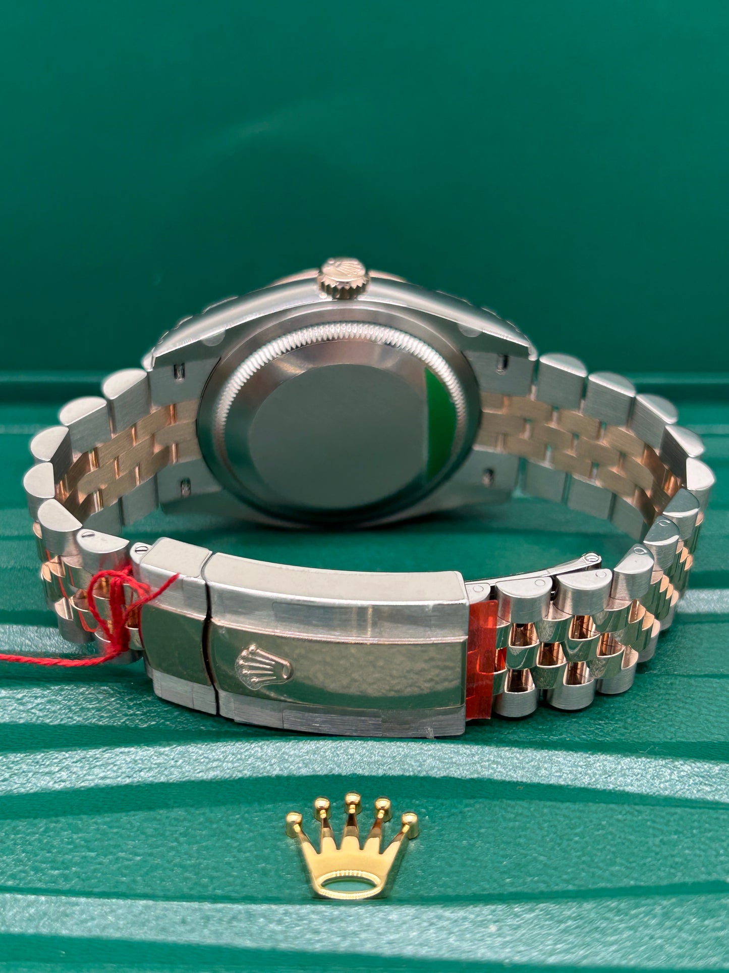 Rolex Datejust 36 Rose Gold Diamonds Dial Ref 126231 - Stickers - New 2025