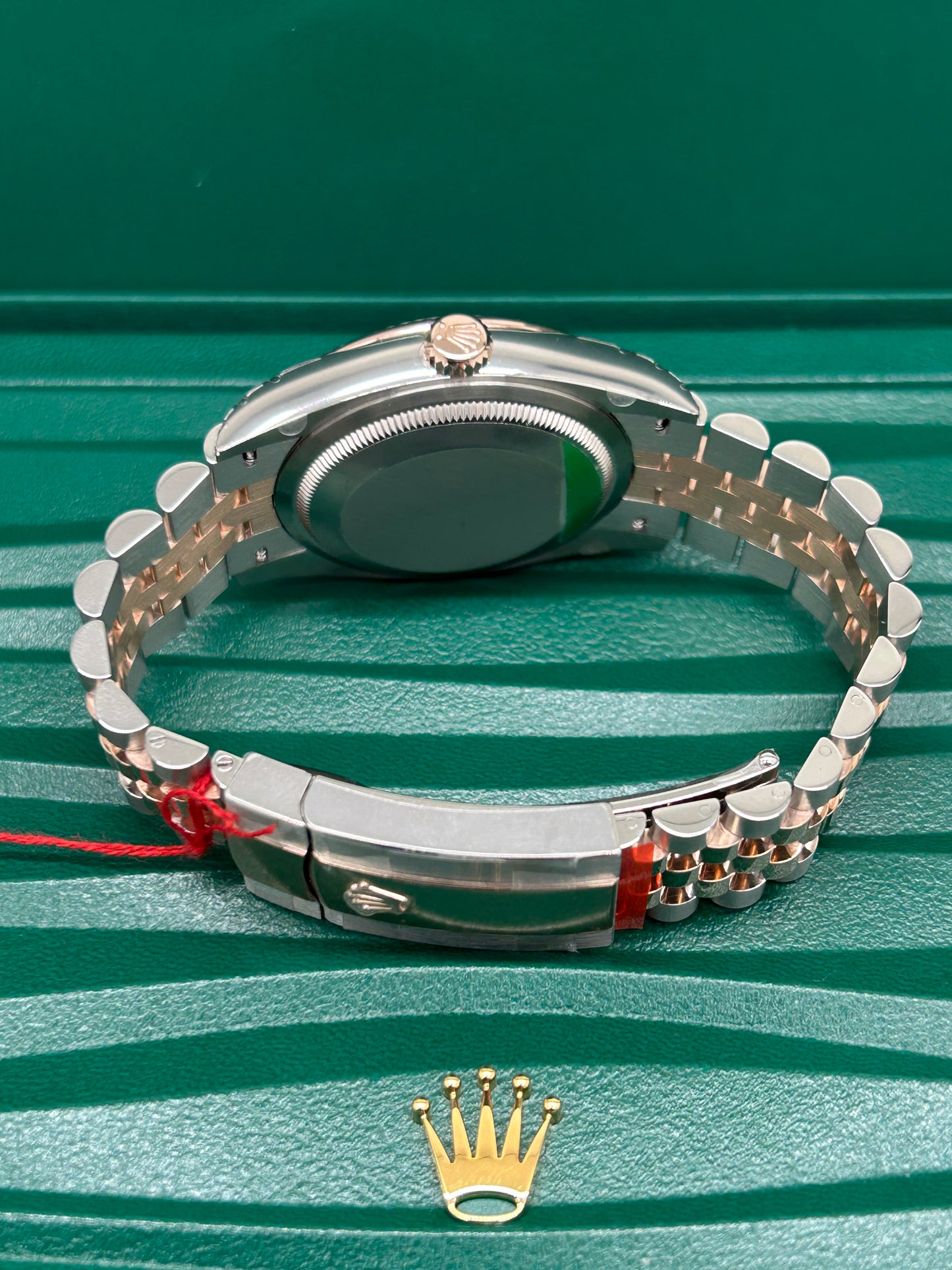 Rolex Datejust 36 Rose Gold Diamonds Dial Ref 126231 - Stickers - New 2025