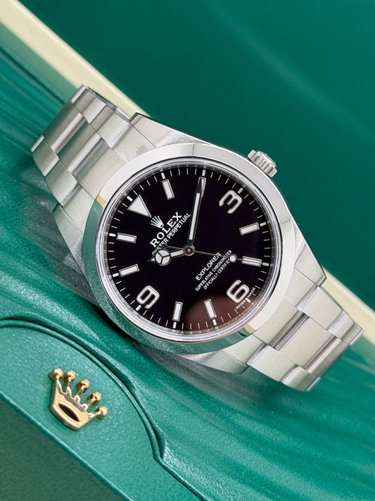 Rolex Explorer 39mm - Ref 214270 - Year 2019 (Discontinued)