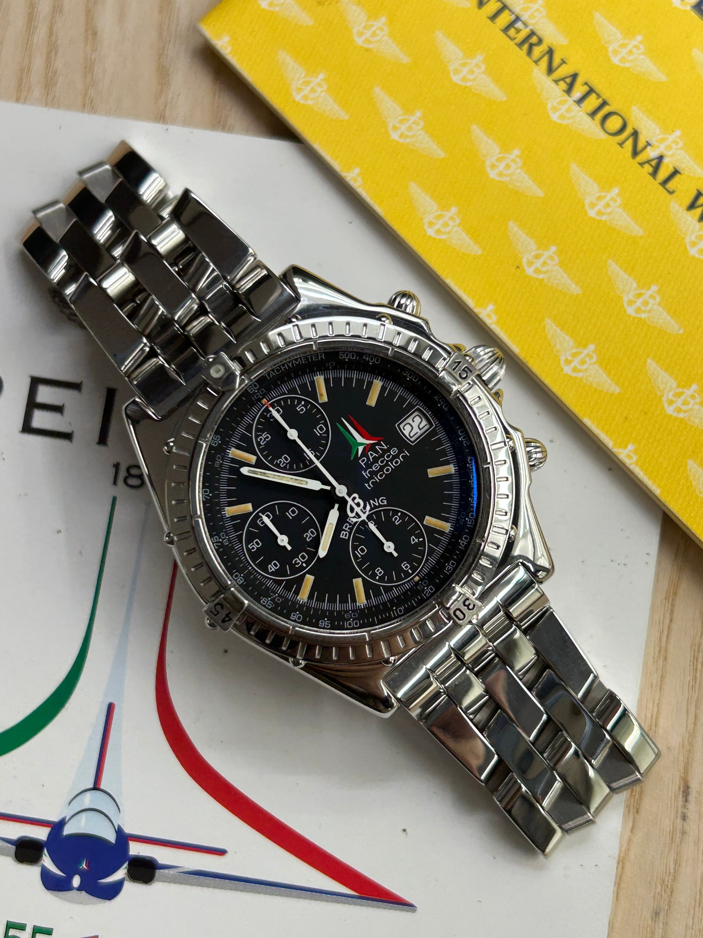 Breitling Chronomat - Freccie Tricolori Edition - Ref A13050.11304205Q - Year 2001