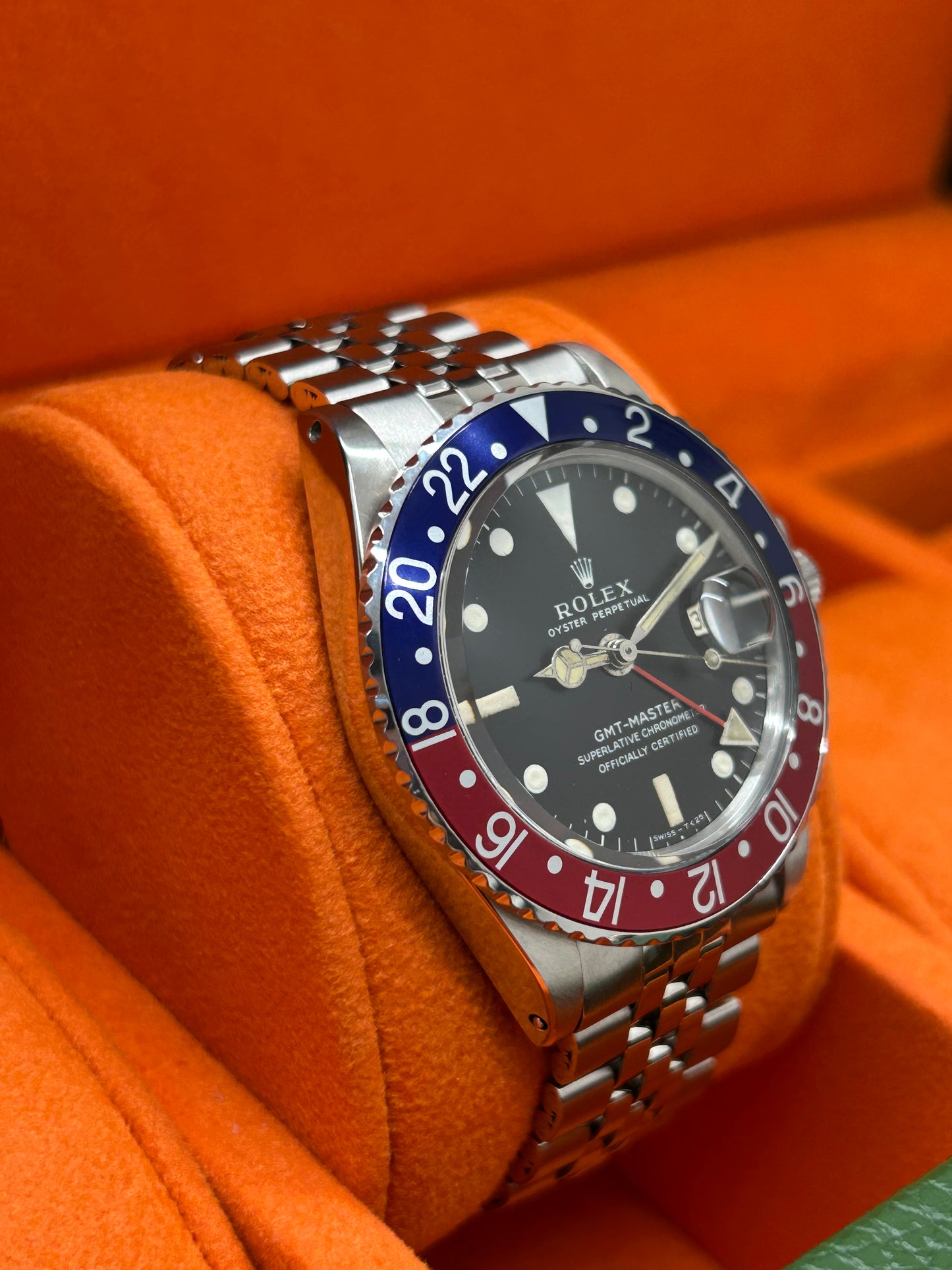 Rolex GMT-Master - Ref 1675 - "Pepsi" Bezel - Year 1970 - Service 2025
