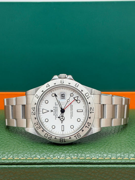 Rolex Explorer II - Ref.16570 - White Dial - Year 1997