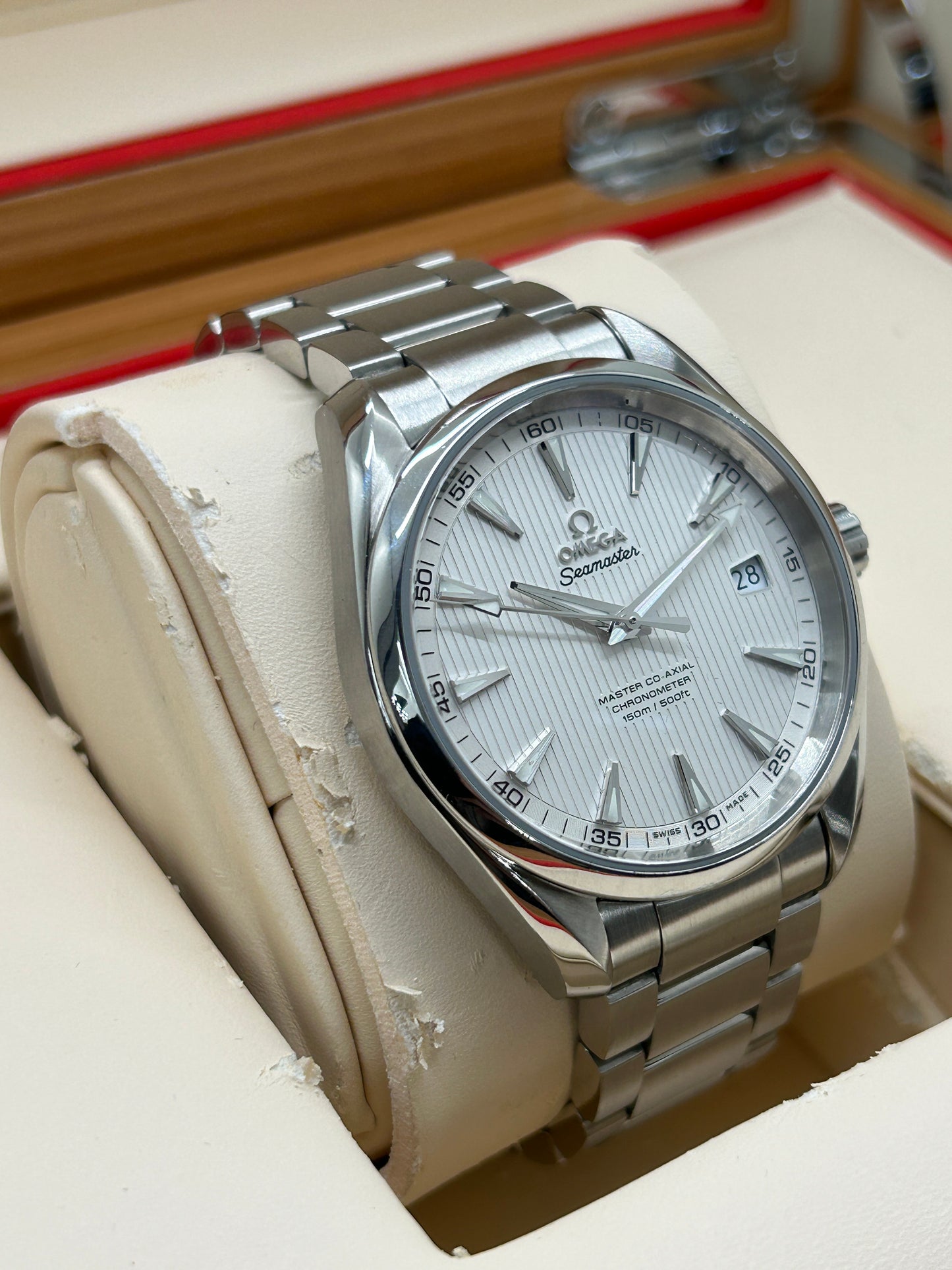 Omega Seamaster Aqua Terra Ref.231.10.42.21.02.003 - Argentee Dial - Year 2016