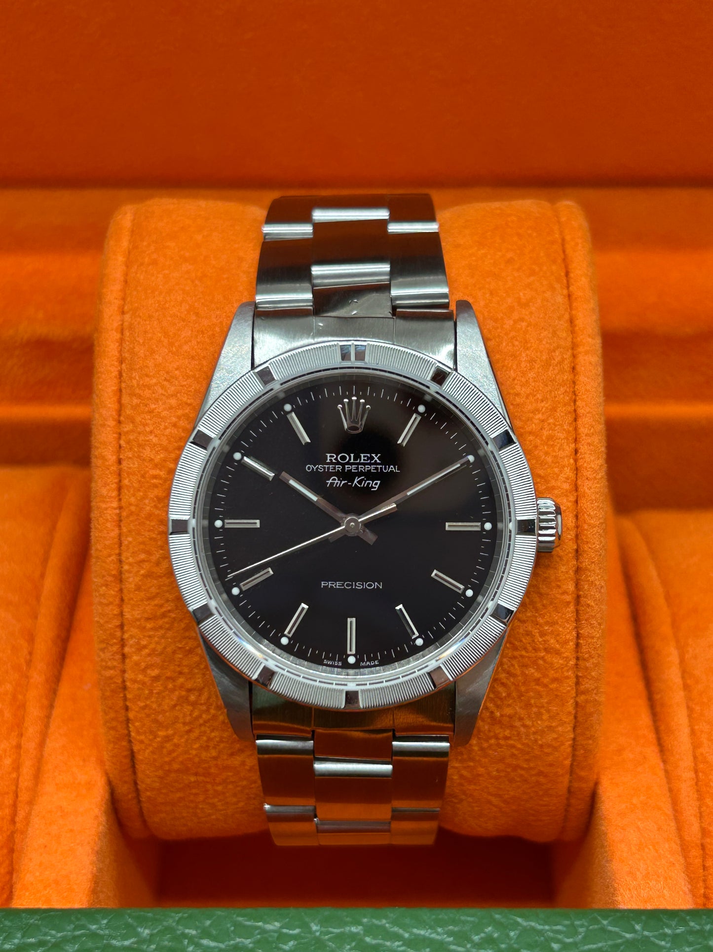 Rolex Air King Ref.14010M - Black Dial - Year 2008