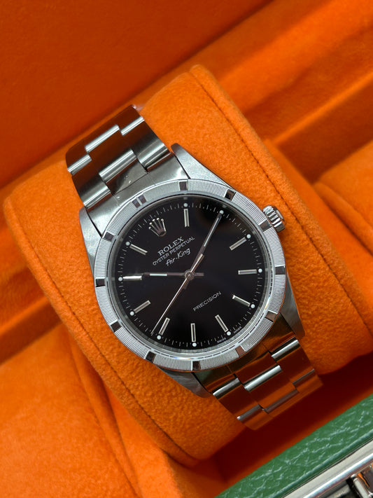 Rolex Air King Ref.14010M - Black Dial - Year 2008