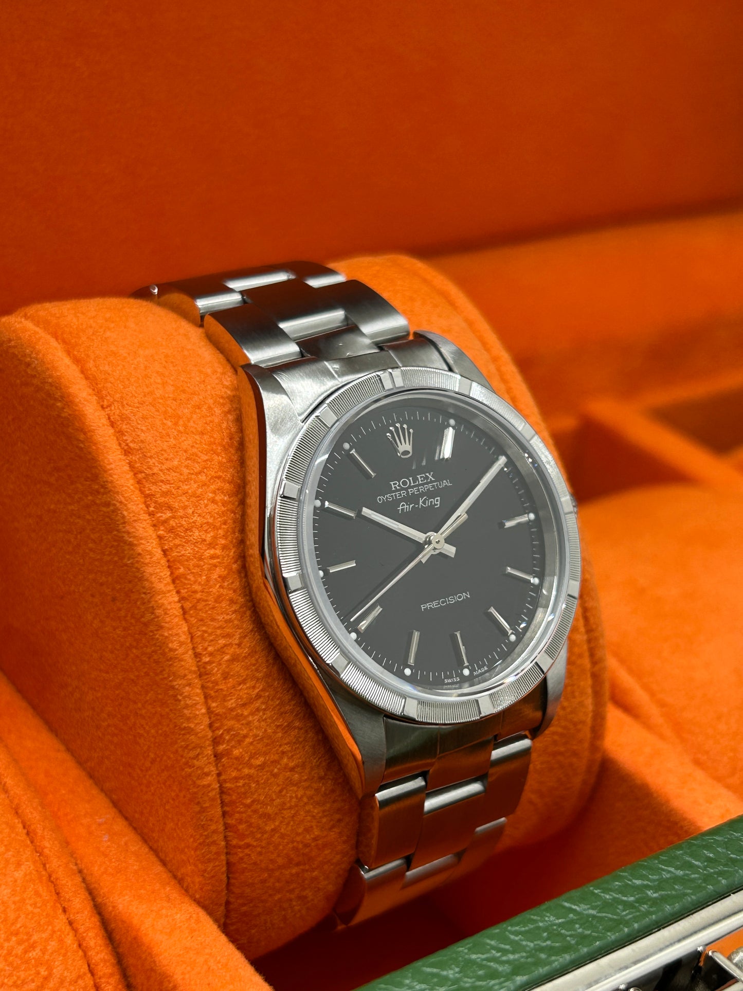 Rolex Air King Ref.14010M - Black Dial - Year 2008