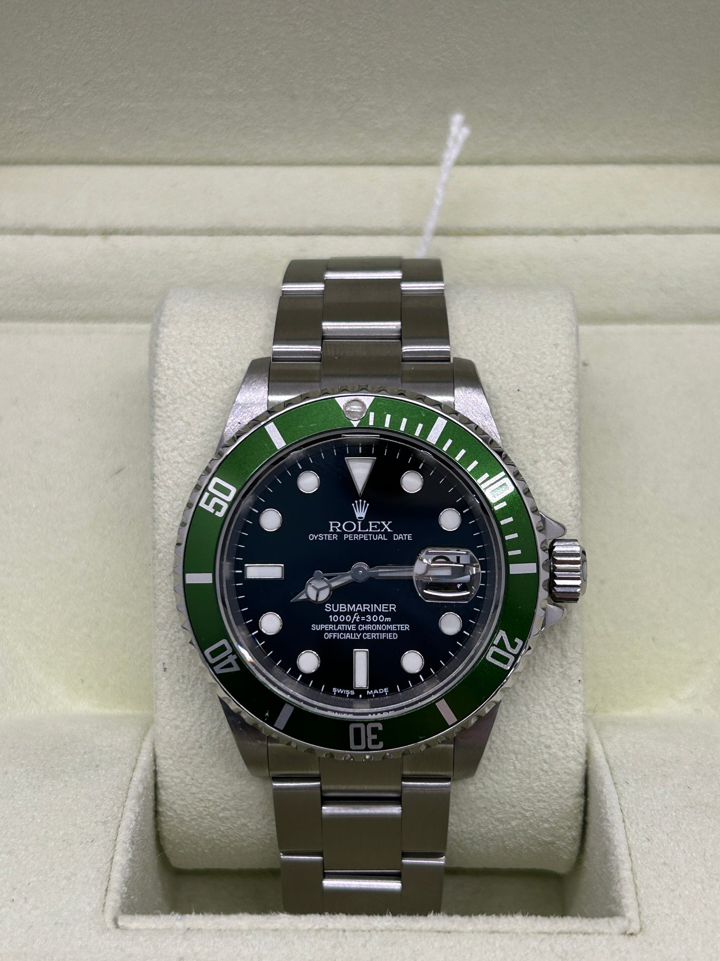 Rolex Submariner Date "Kermit" Ref.16610 - Year 2005