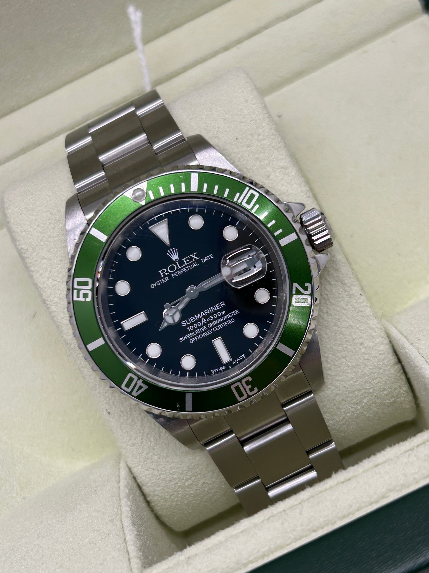 Rolex Submariner Date "Kermit" Ref.16610 - Year 2005
