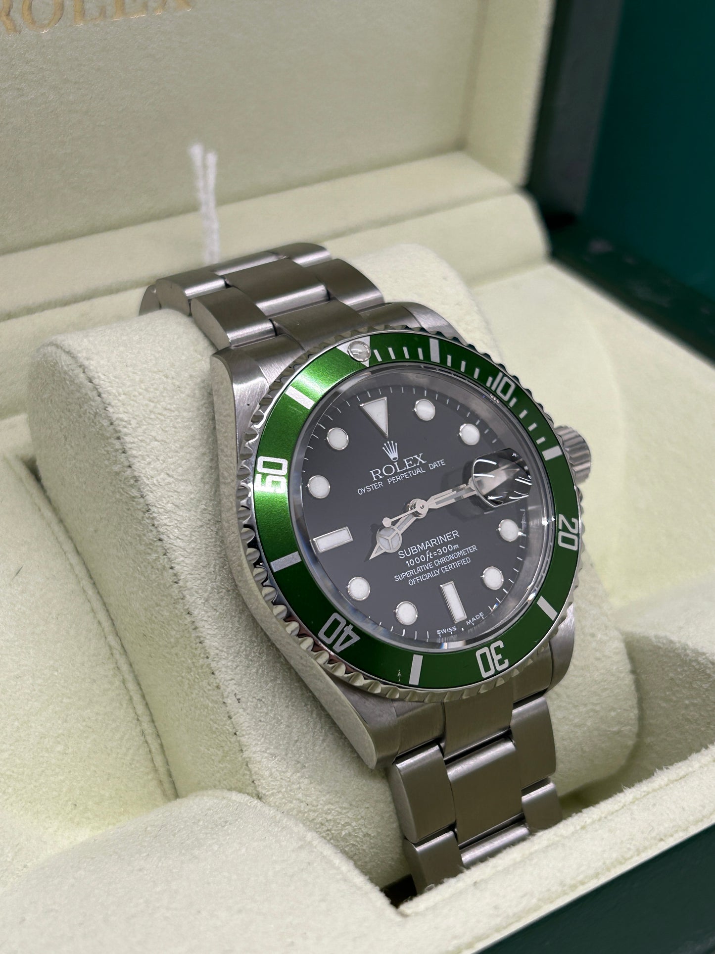 Rolex Submariner Date "Kermit" Ref.16610 - Year 2005