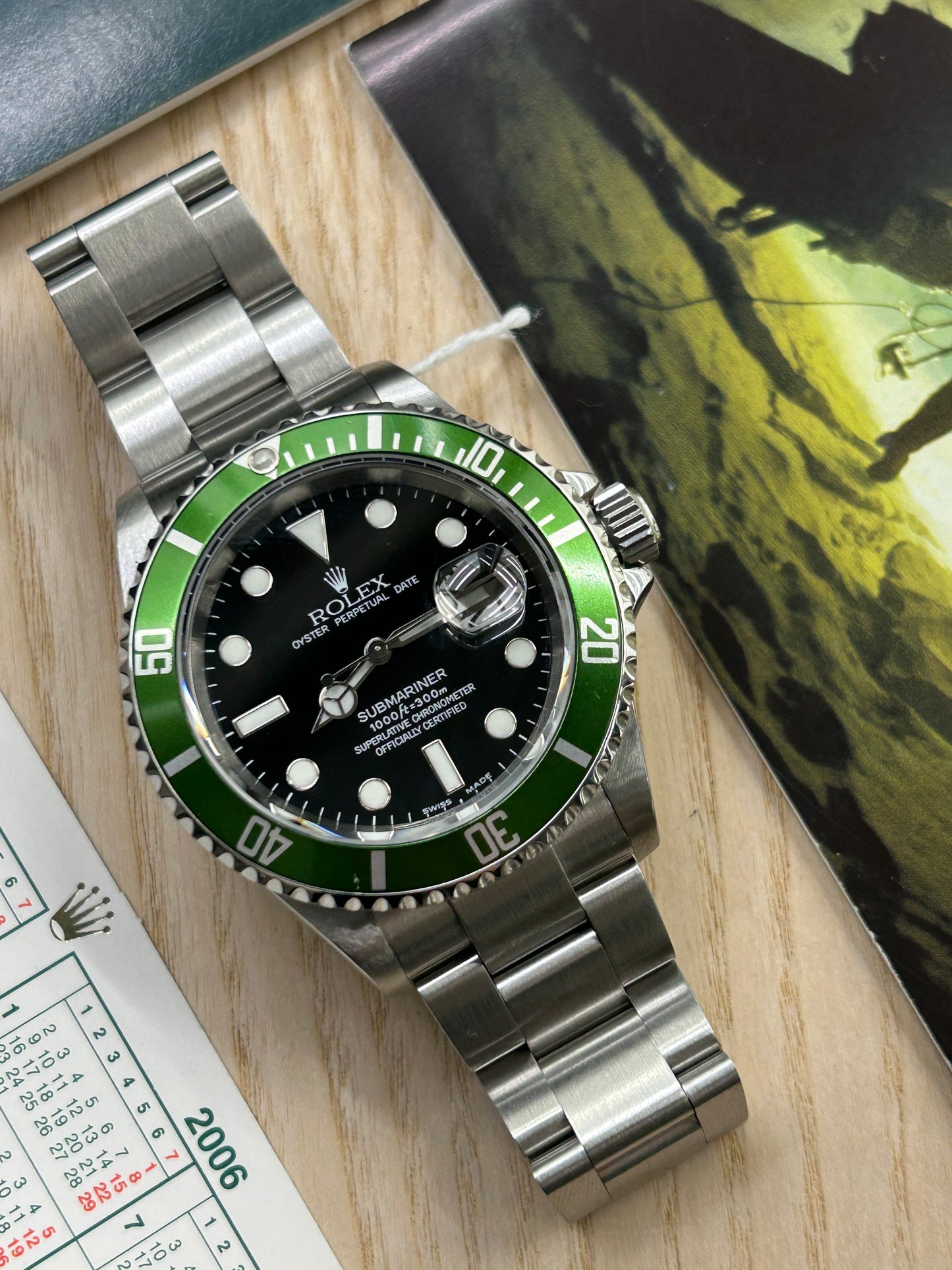 Rolex Submariner Date "Kermit" Ref.16610 - Year 2005