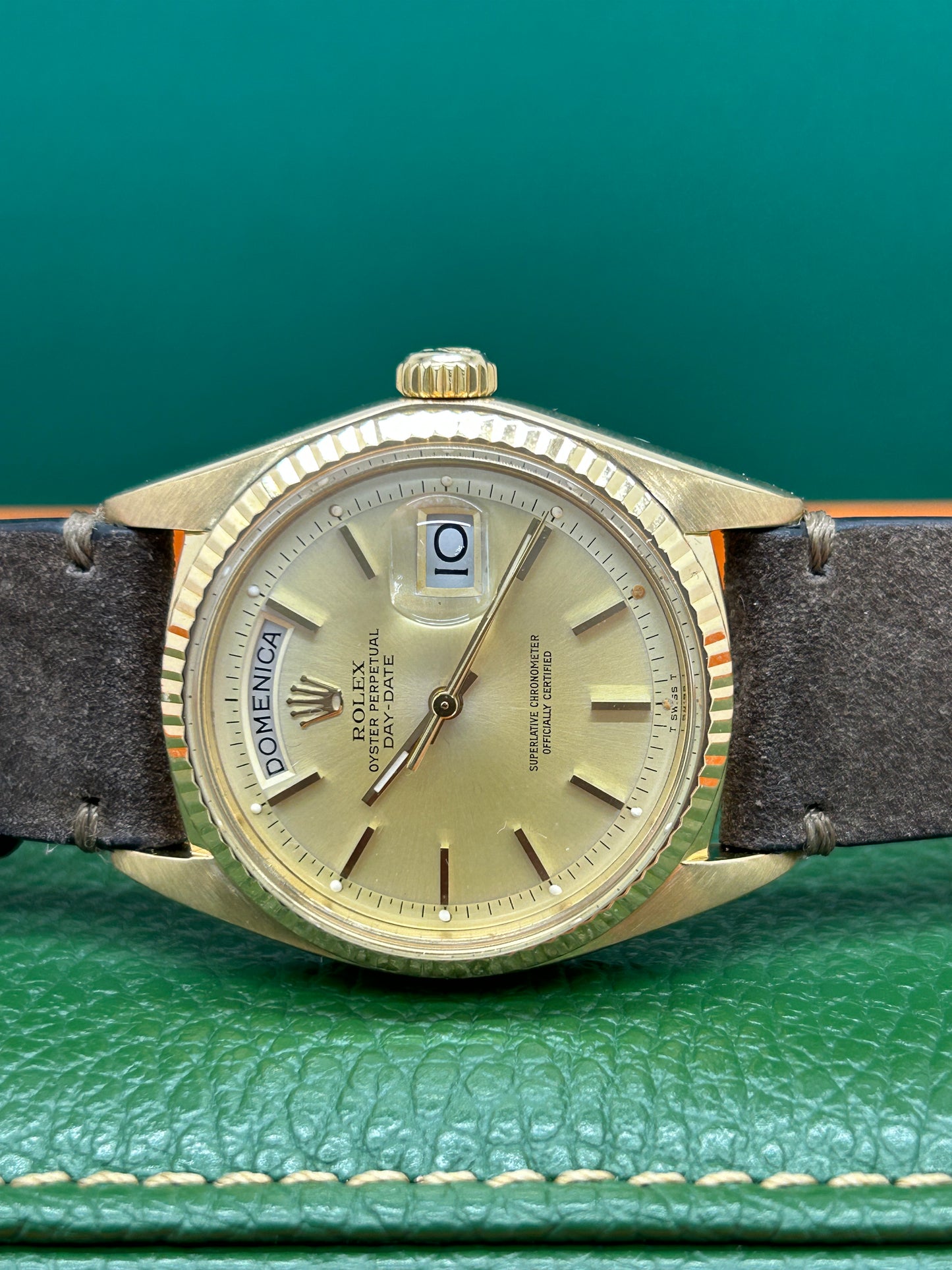 Rolex Day-Date 36 Ref.1803/8 - Champagne Dial - Official Service - Year 1973