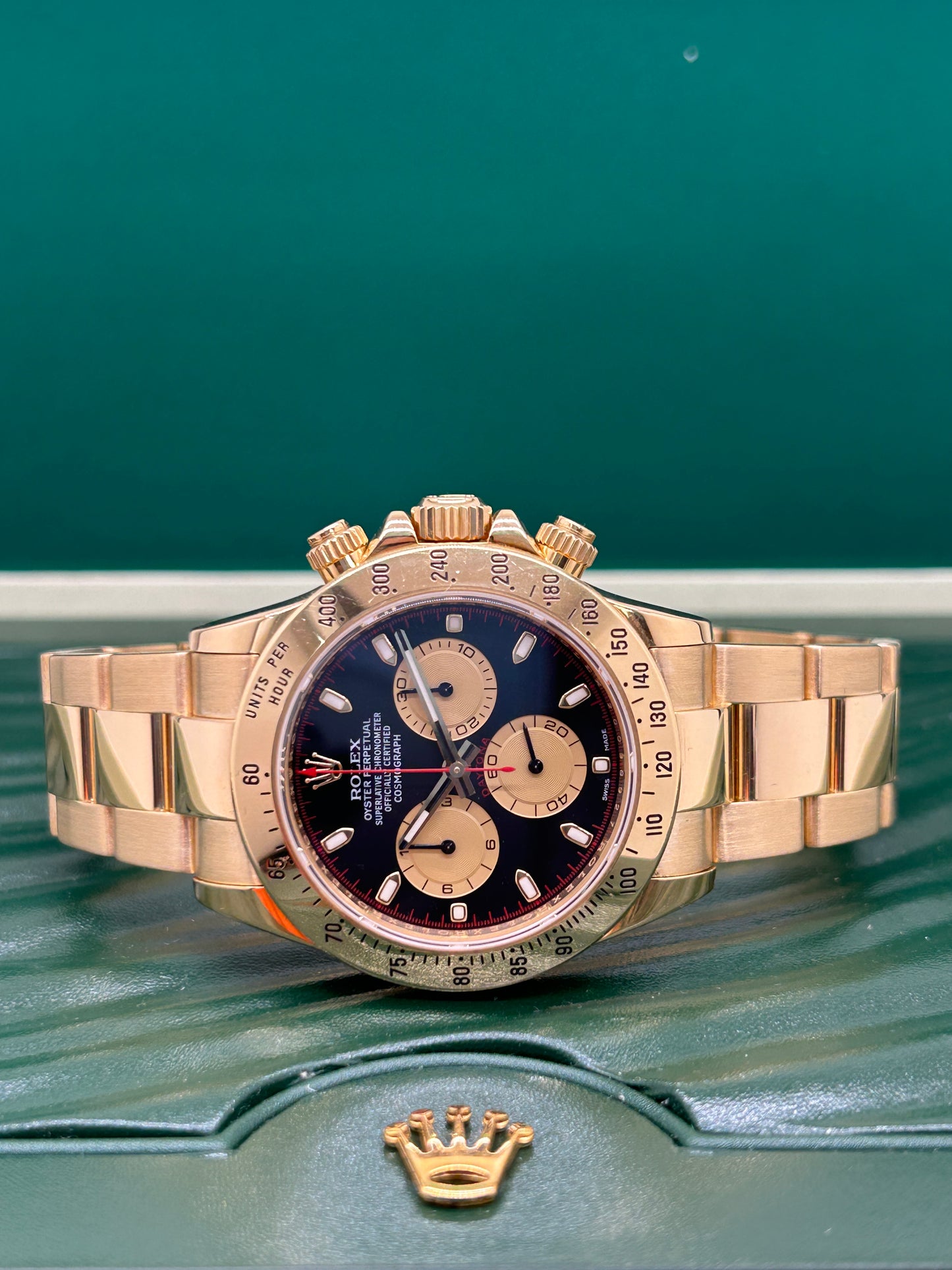 Rolex Daytona - 18Kt Yellow Gold - Paul Newman Dial - Ref 116528 - Year 2014