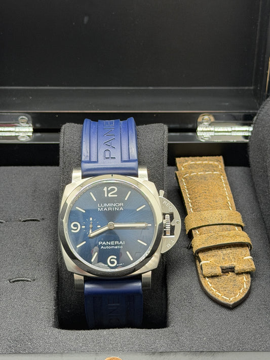 Panerai Luminor Marina Automatic 44 - Automatic - Blue Dial Ref PAM01313 - Year 2021