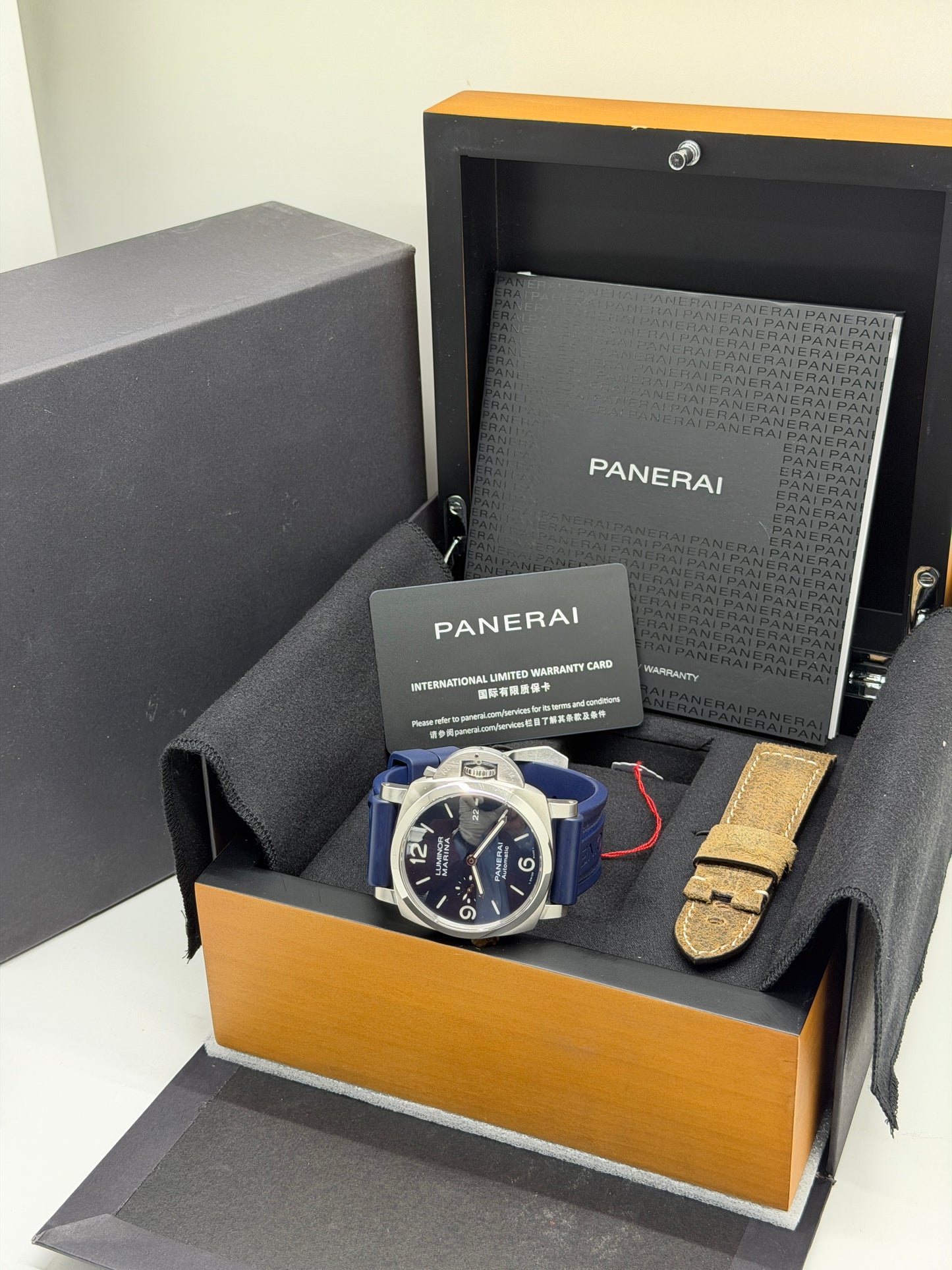 Panerai Luminor Marina Automatic 44 - Automatic - Blue Dial Ref PAM01313 - Year 2021