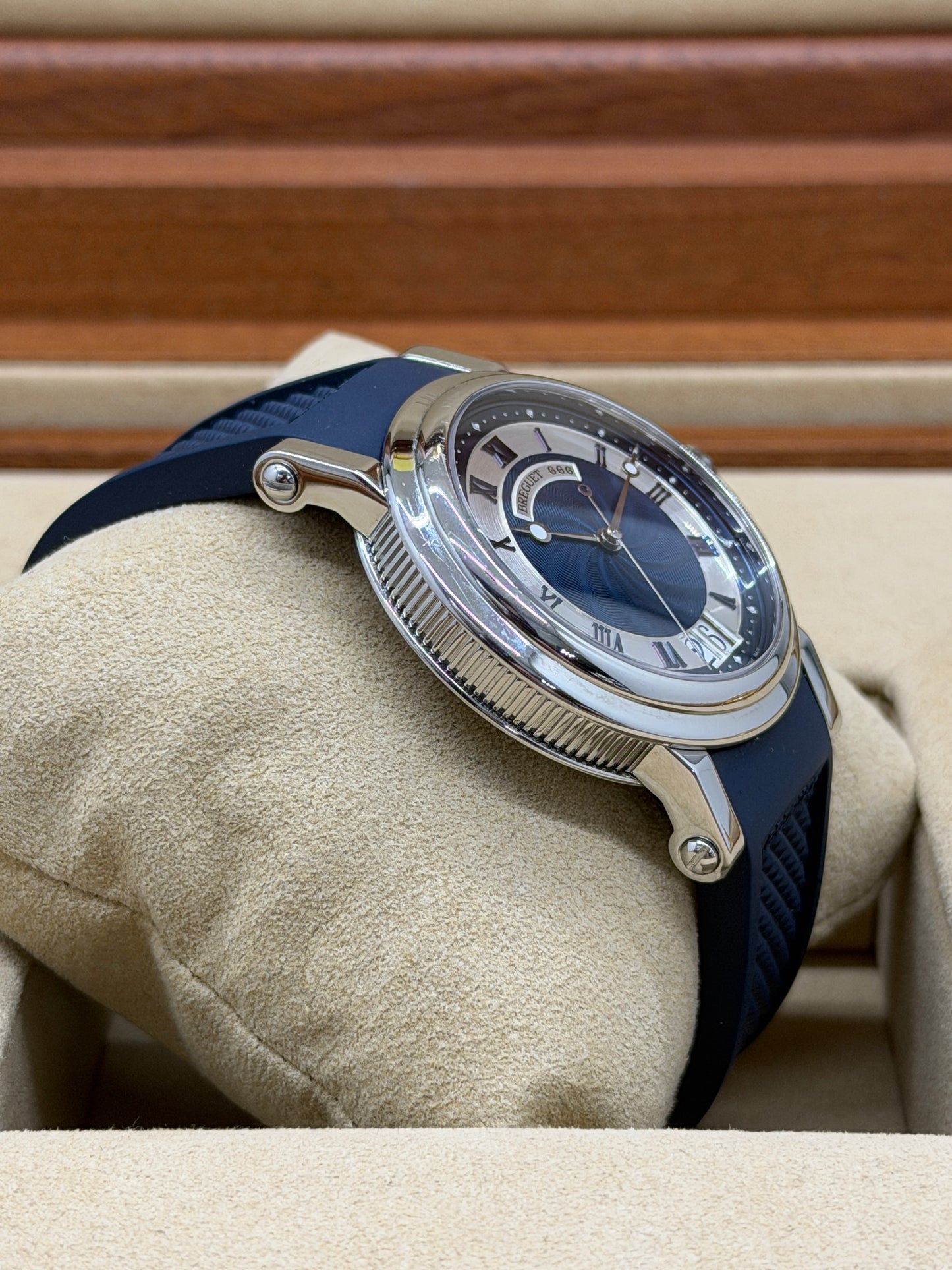 Breguet Marine Big Date Marine - Ref.5817ST/Y2/5V8 - Blue Dial - Year 2014