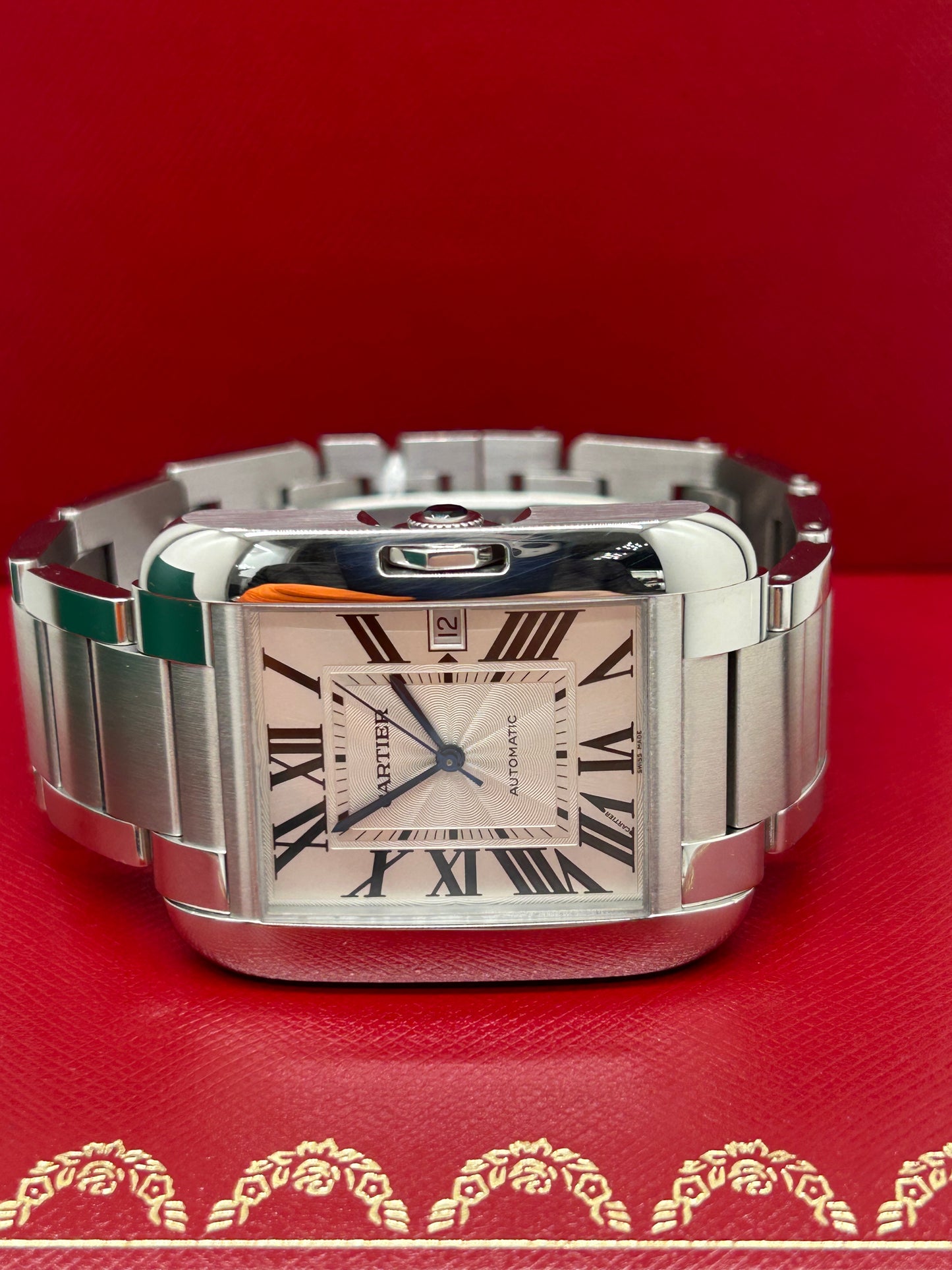 Cartier Tank Anglaise Xl Size Ref 3507 - Year 2014