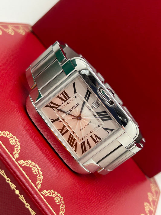 Cartier Tank Anglaise Xl Size Ref 3507 - Year 2014