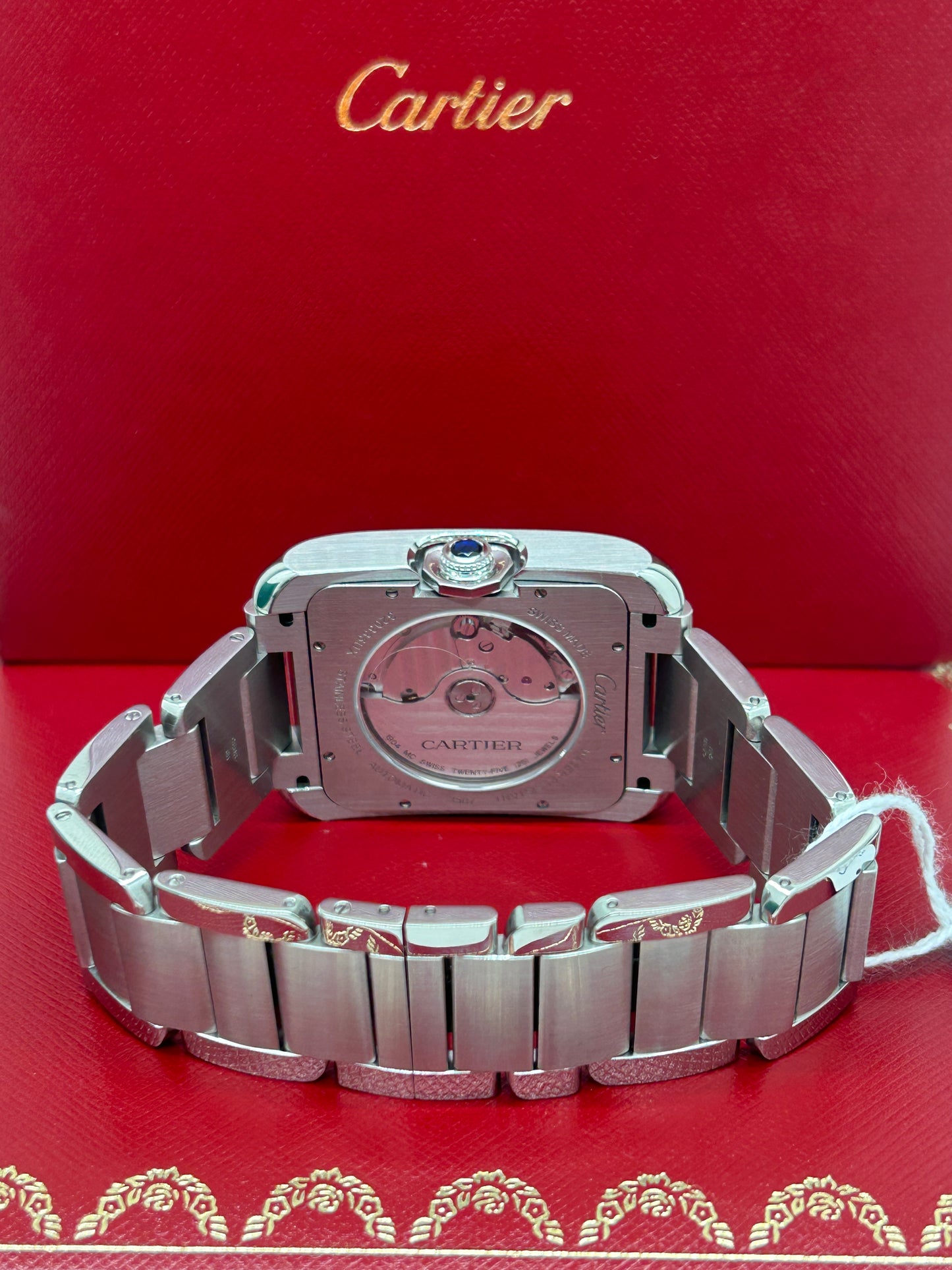 Cartier Tank Anglaise Xl Size Ref 3507 - Year 2014