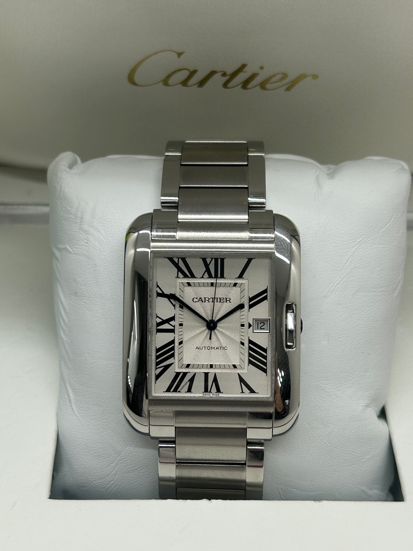 Cartier Tank Anglaise Xl Size Ref 3507 - Year 2014