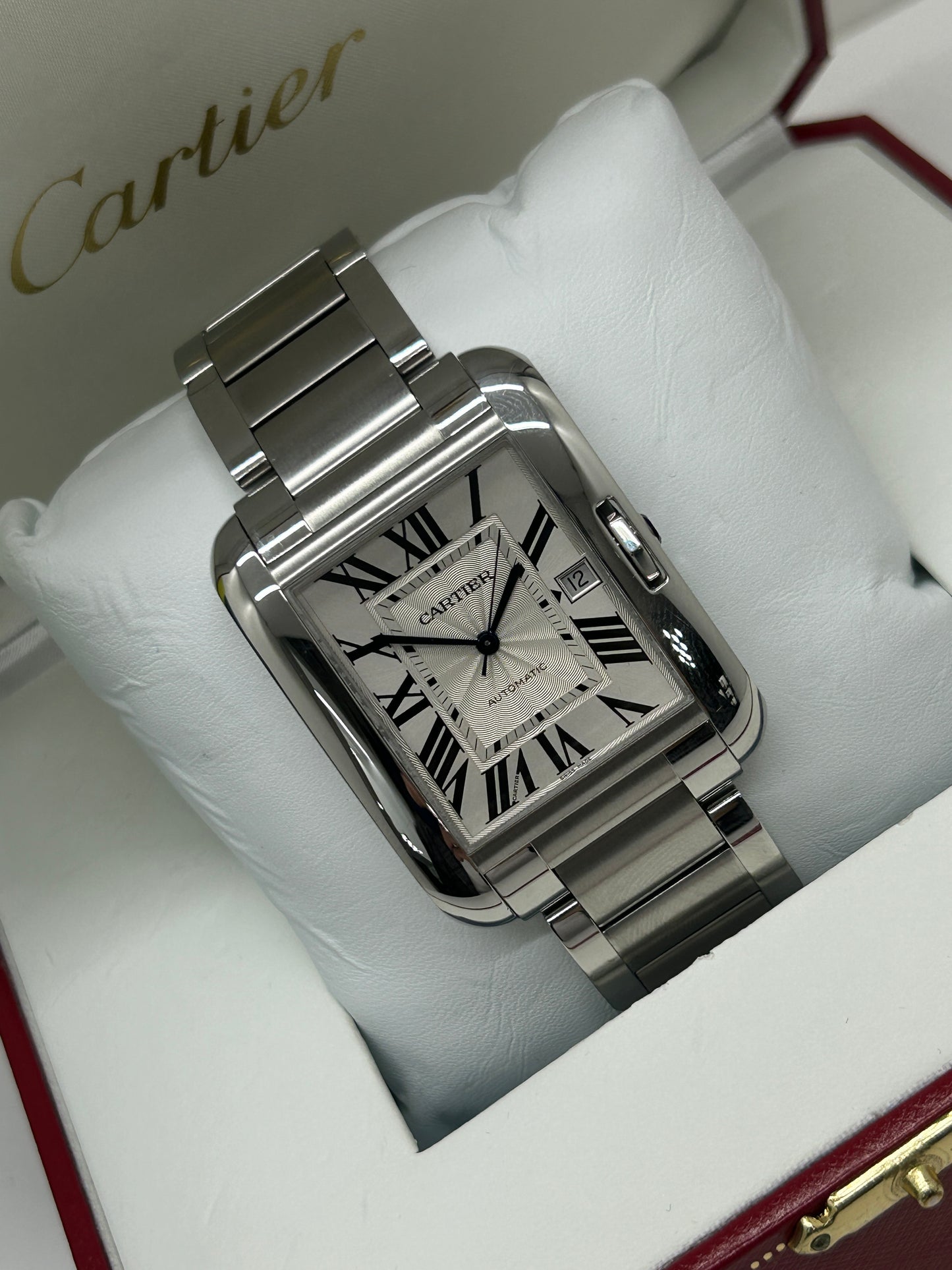 Cartier Tank Anglaise Xl Size Ref 3507 - Year 2014