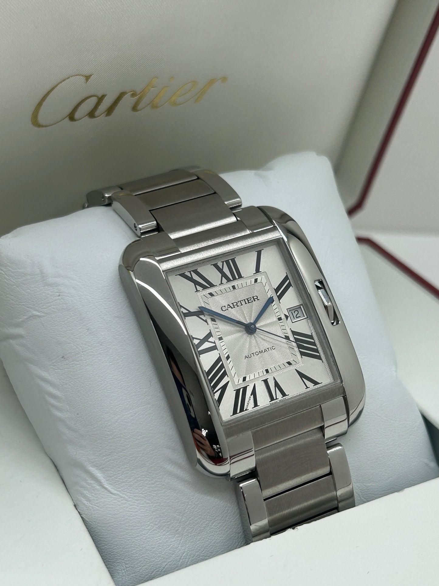 Cartier Tank Anglaise Xl Size Ref 3507 - Year 2014