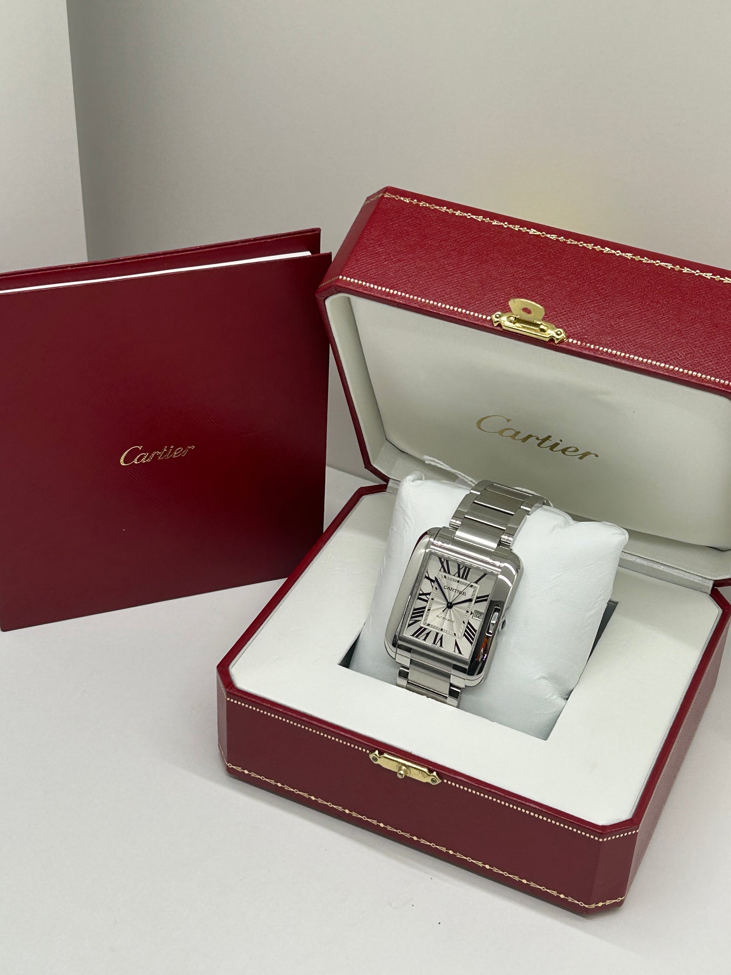 Cartier Tank Anglaise Xl Size Ref 3507 - Year 2014