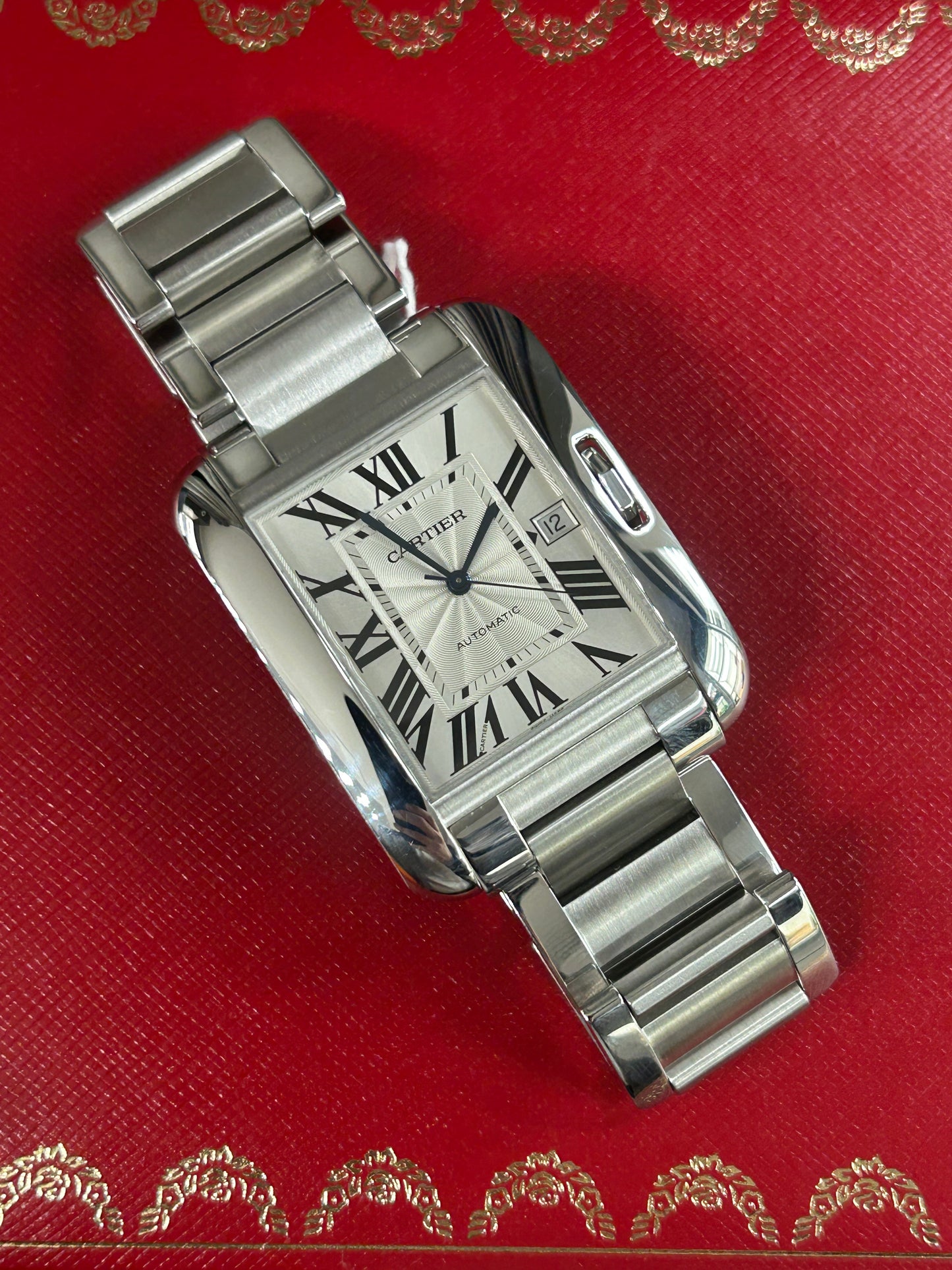 Cartier Tank Anglaise Xl Size Ref 3507 - Year 2014