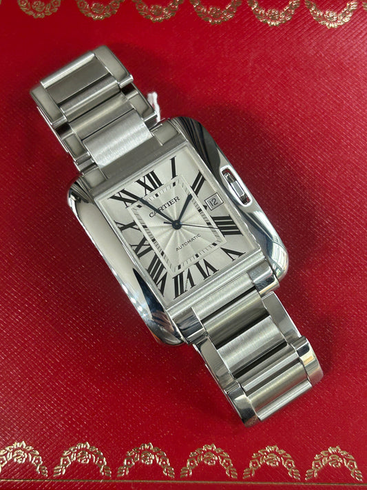 Cartier Tank Anglaise Xl Size Ref 3507 - Year 2014