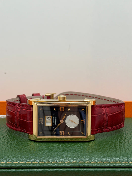 A. Lange & Söhne Cabaret Black Dial - Yellow Gold Ref 107.031