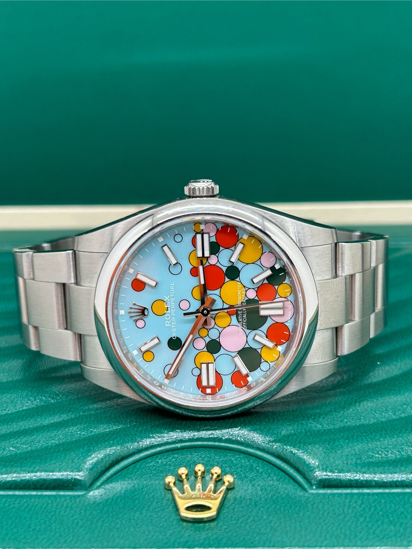 Rolex Oyster Perpetual 41 Celebration Ref 124300 - New 2024
