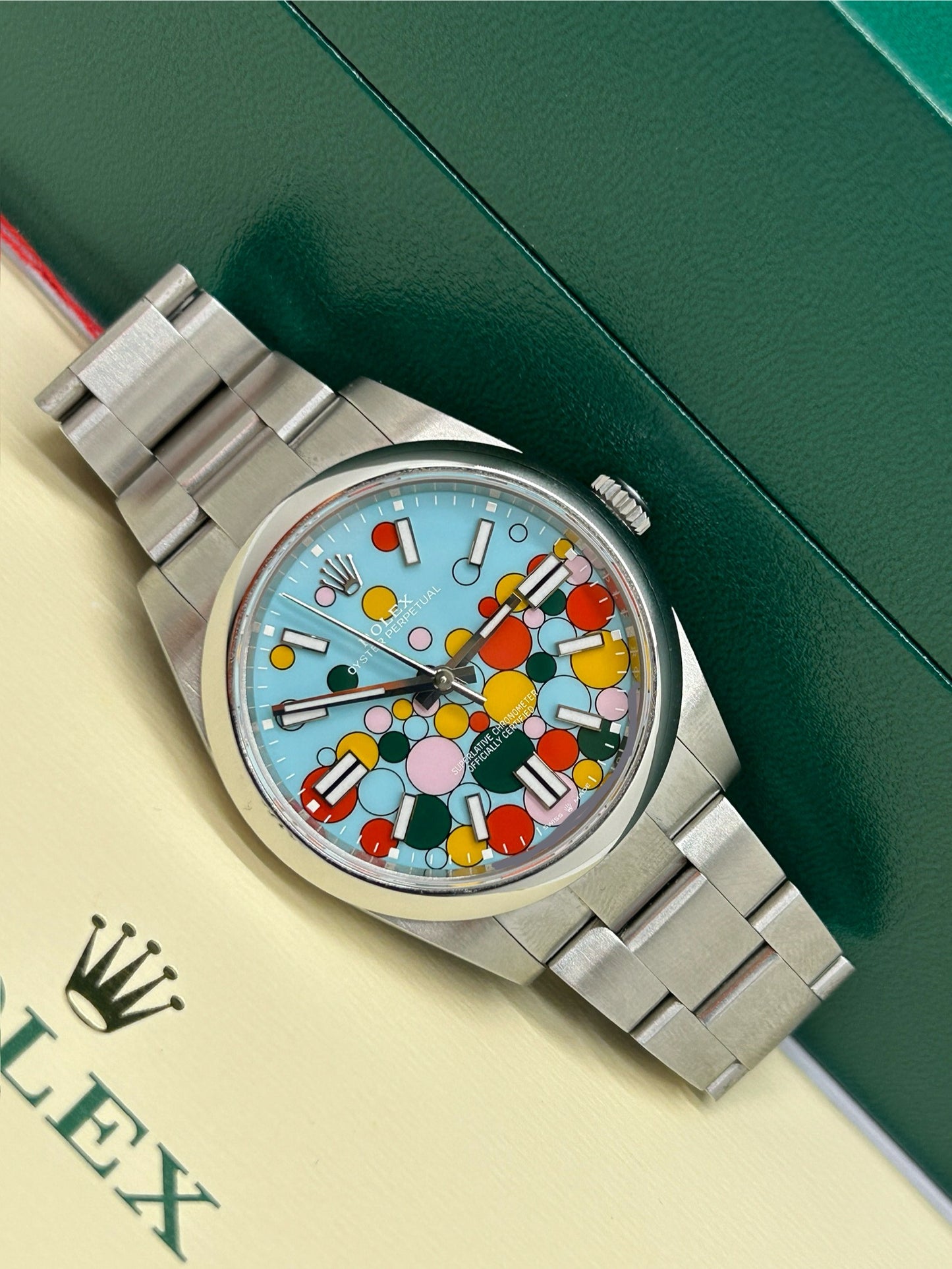 Rolex Oyster Perpetual 41 Celebration Ref 124300 - New 2024