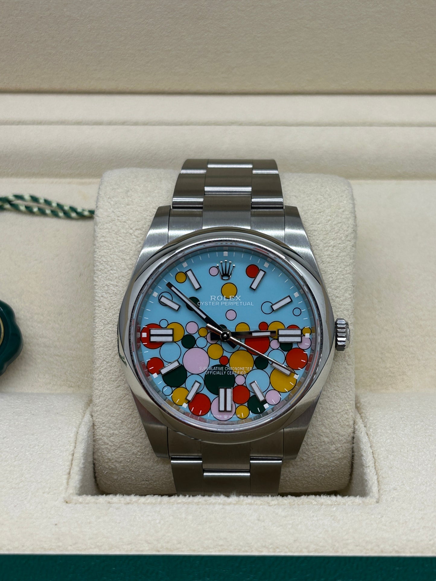 Rolex Oyster Perpetual 41 Celebration Ref 124300 - New 2024