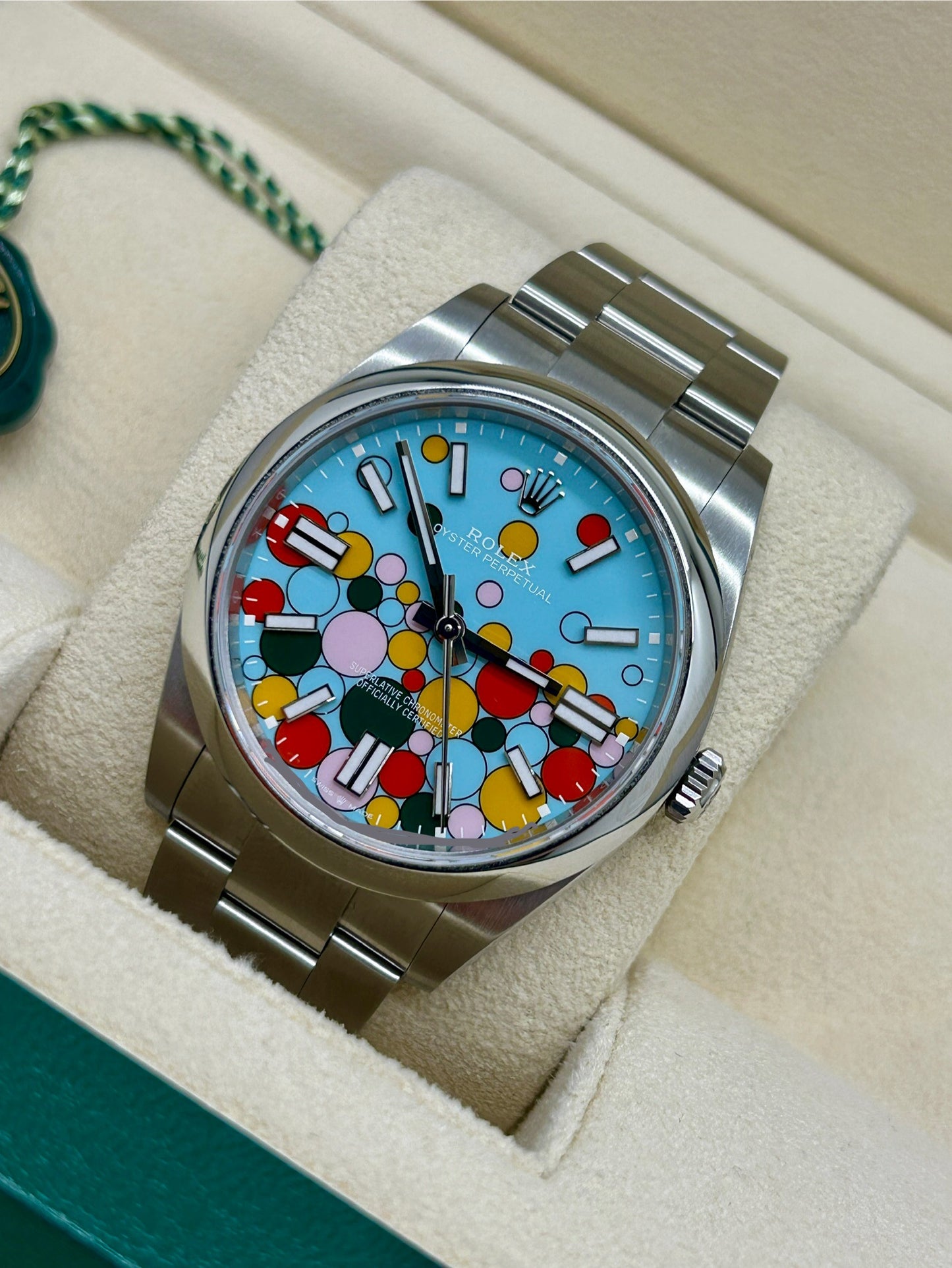 Rolex Oyster Perpetual 41 Celebration Ref 124300 - New 2024