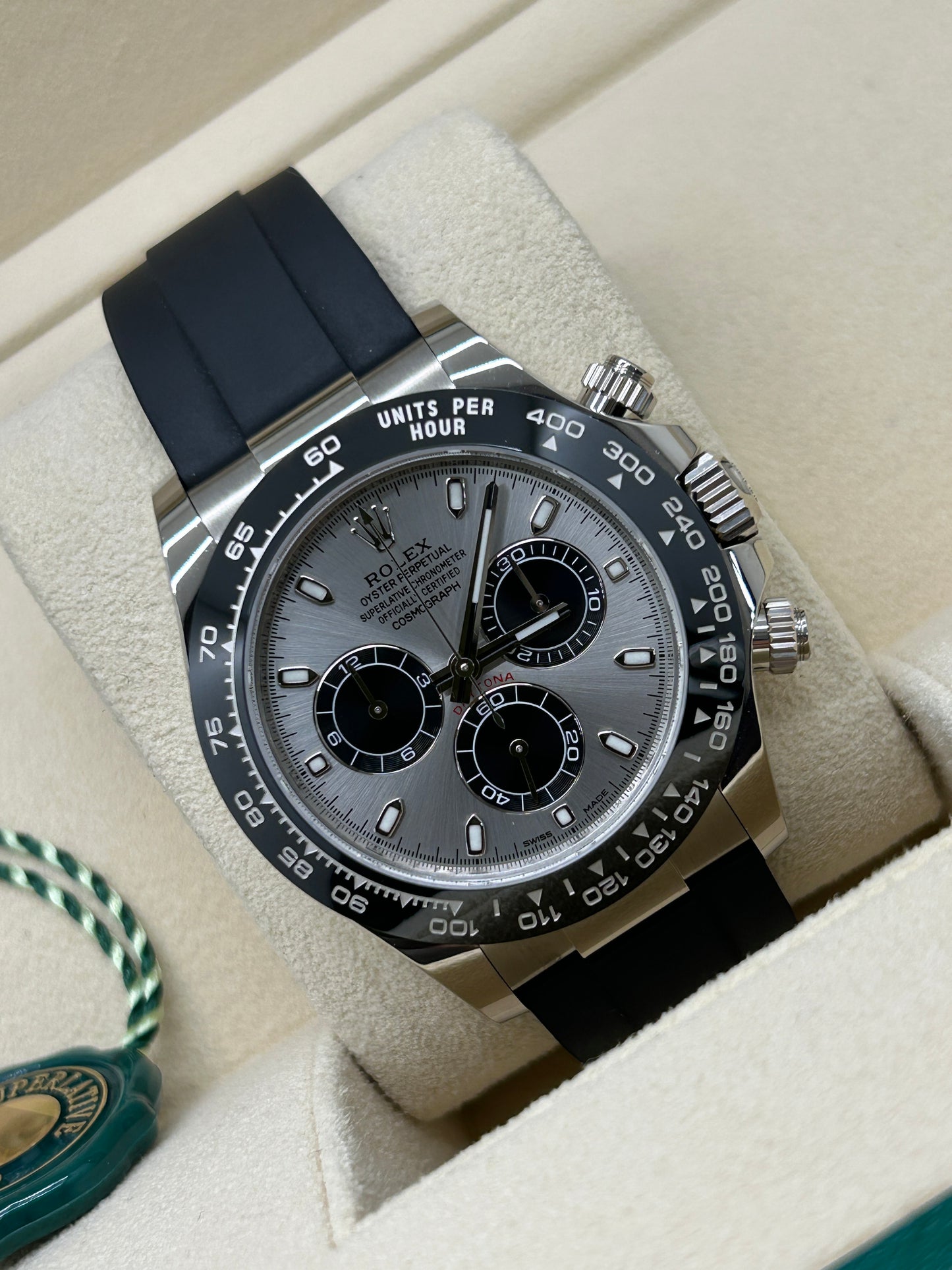 Rolex Daytona - "Ghost" - 18Kt White Gold - Ref 116519LN - Year 2017