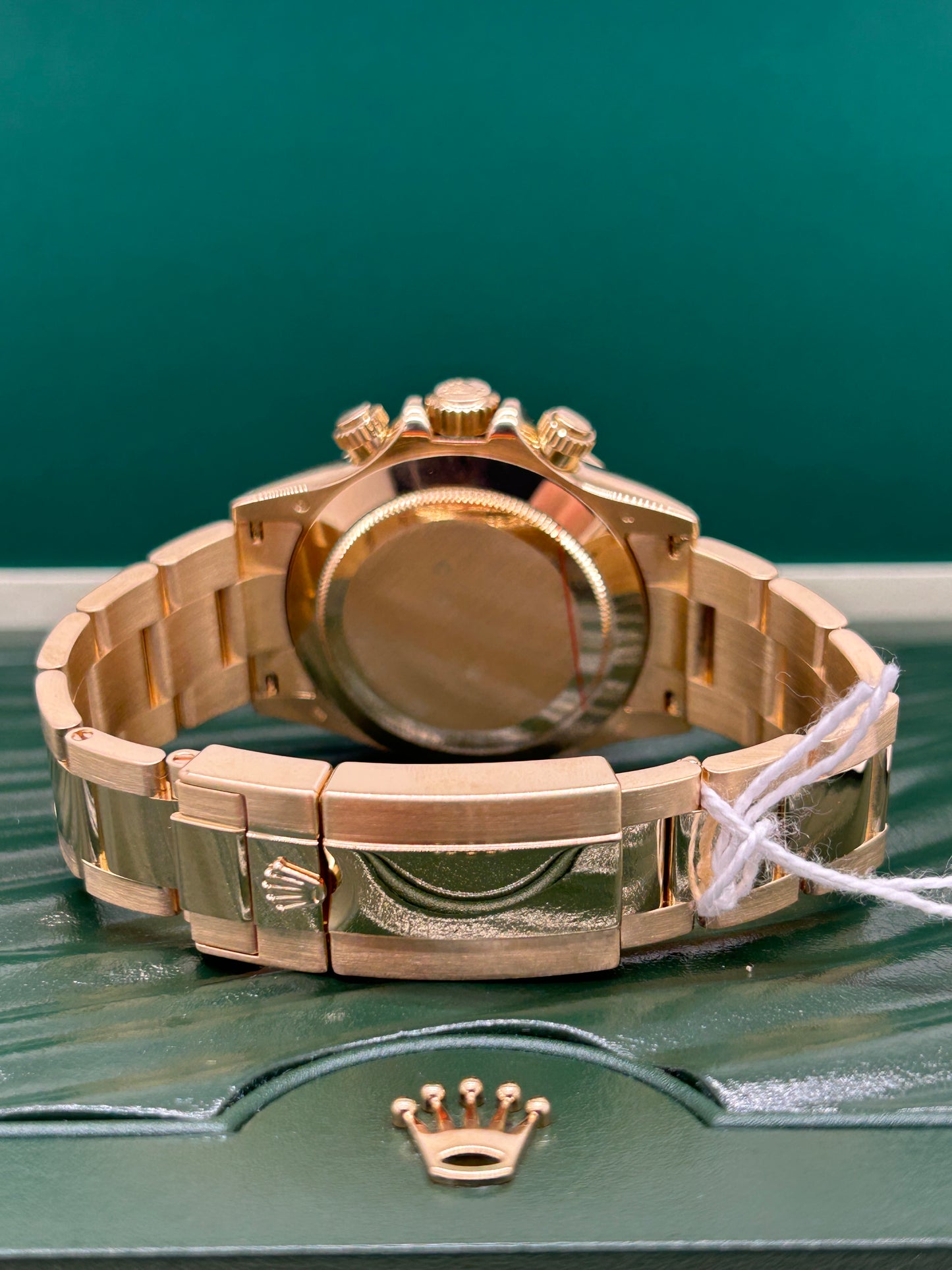 Rolex Daytona - 18Kt Yellow Gold - White Racing Dial - 116528 - Year 2013