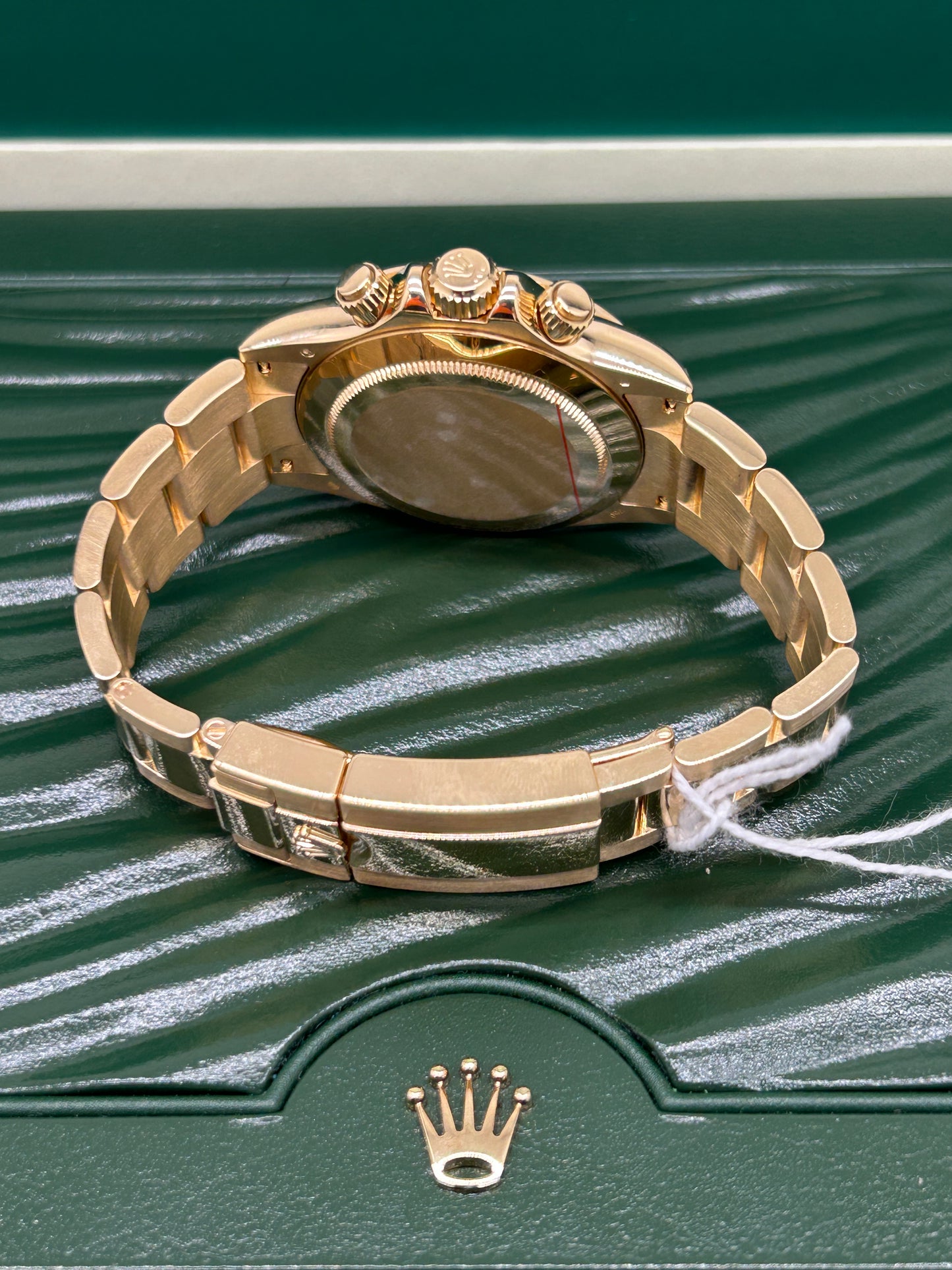 Rolex Daytona - 18Kt Yellow Gold - White Racing Dial - 116528 - Year 2013