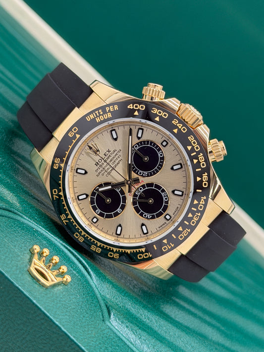 Rolex Daytona Pikachu - 18kt Yellow Gold Ref 116518LN - Year 2021