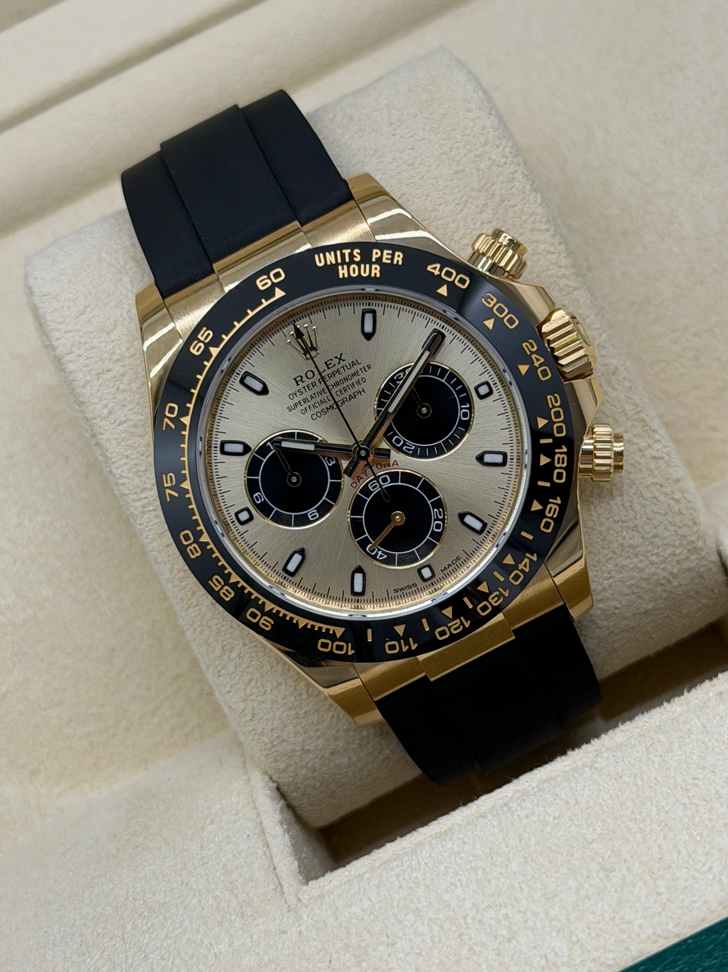 Rolex Daytona Pikachu - 18kt Yellow Gold Ref 116518LN - Year 2021